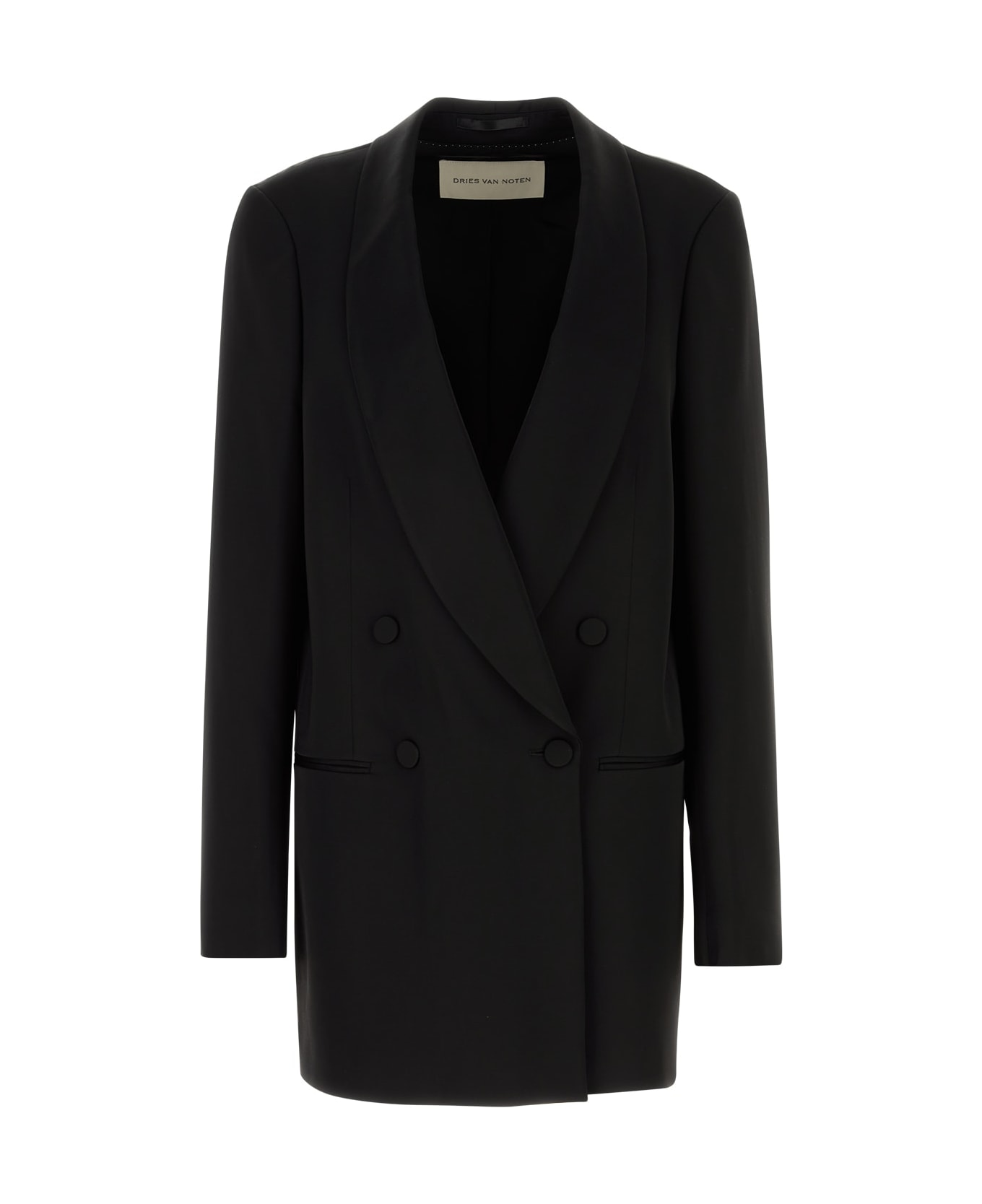 Dries Van Noten 00480-blinker 9250 W.w.jacket - Black