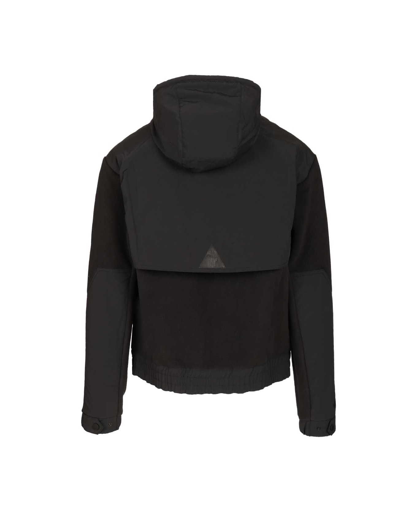 Moncler Grenoble Zip Up Cardigan - BLACK