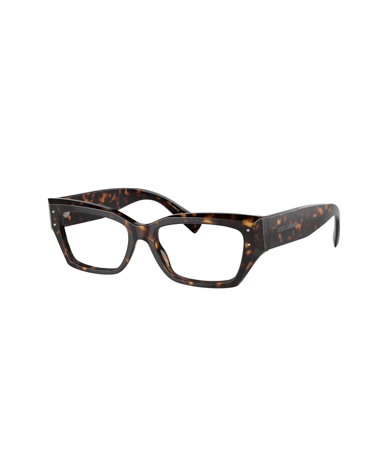Dolce 
Gabbana Eyewear Dg3387 Linea Dg Sharped 502 Havana Glasses - Marrone