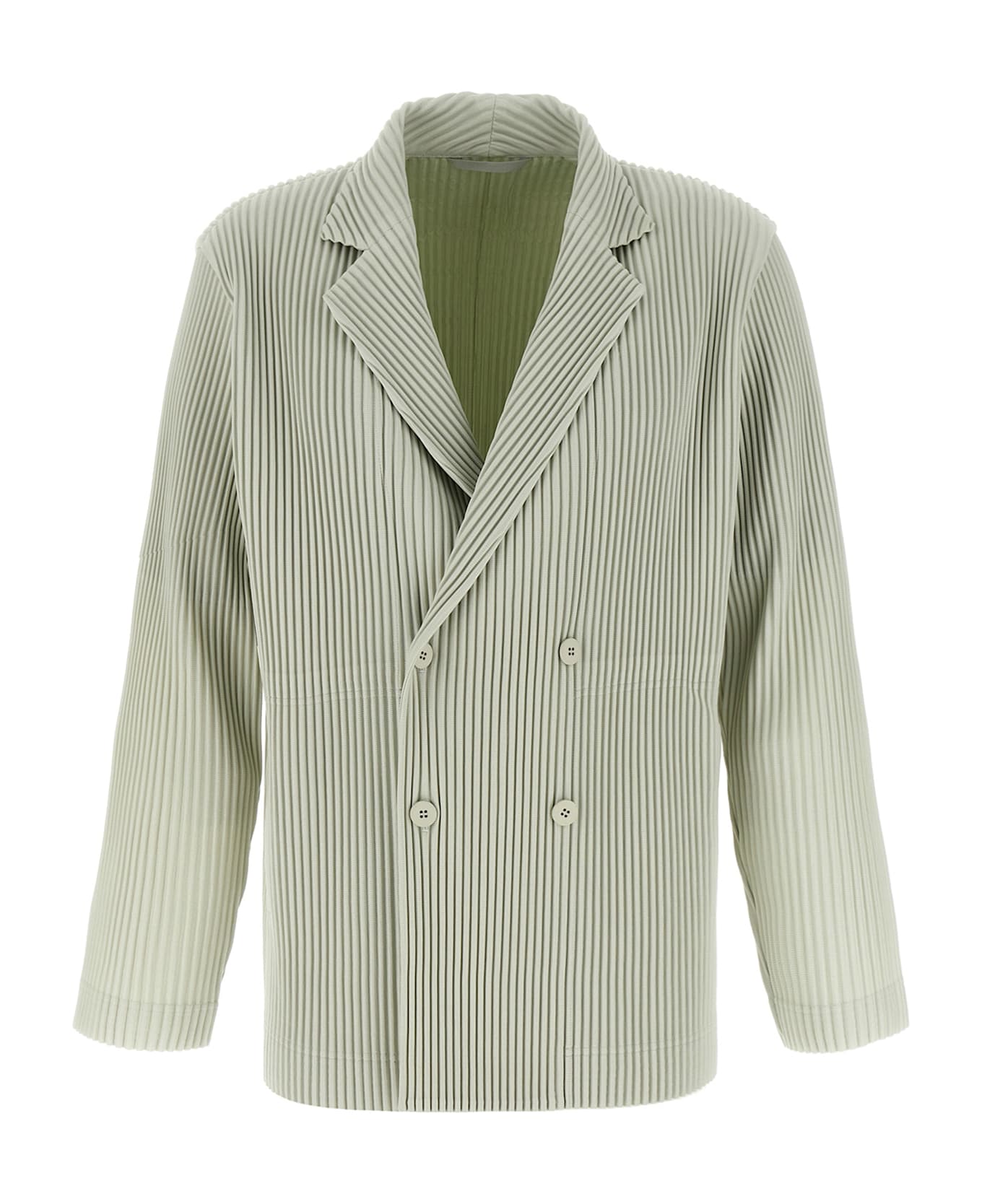 Issey Miyake 
tailored Pleats 1
 Blazer - Green