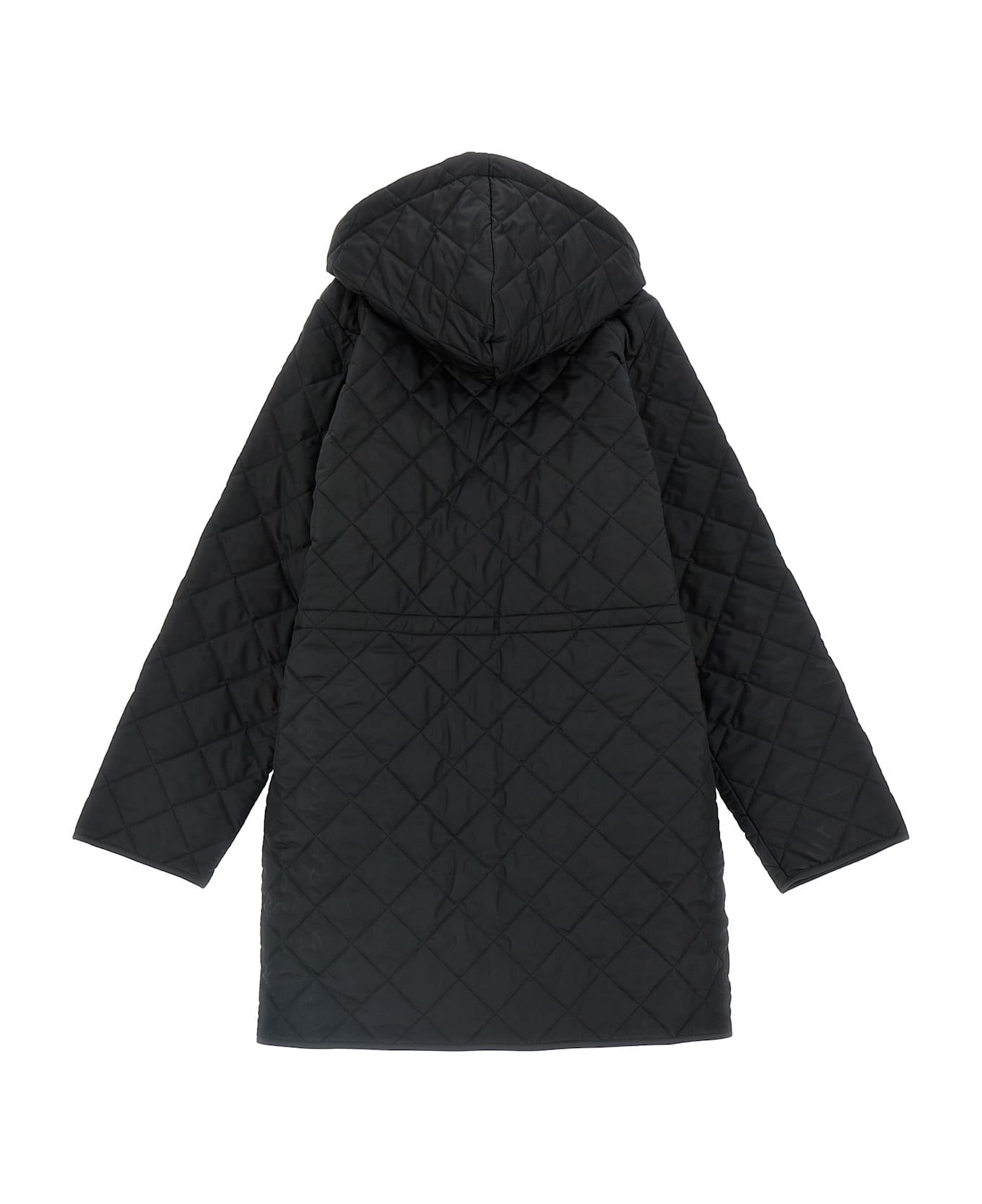 Burberry Quilted Coat - Black  