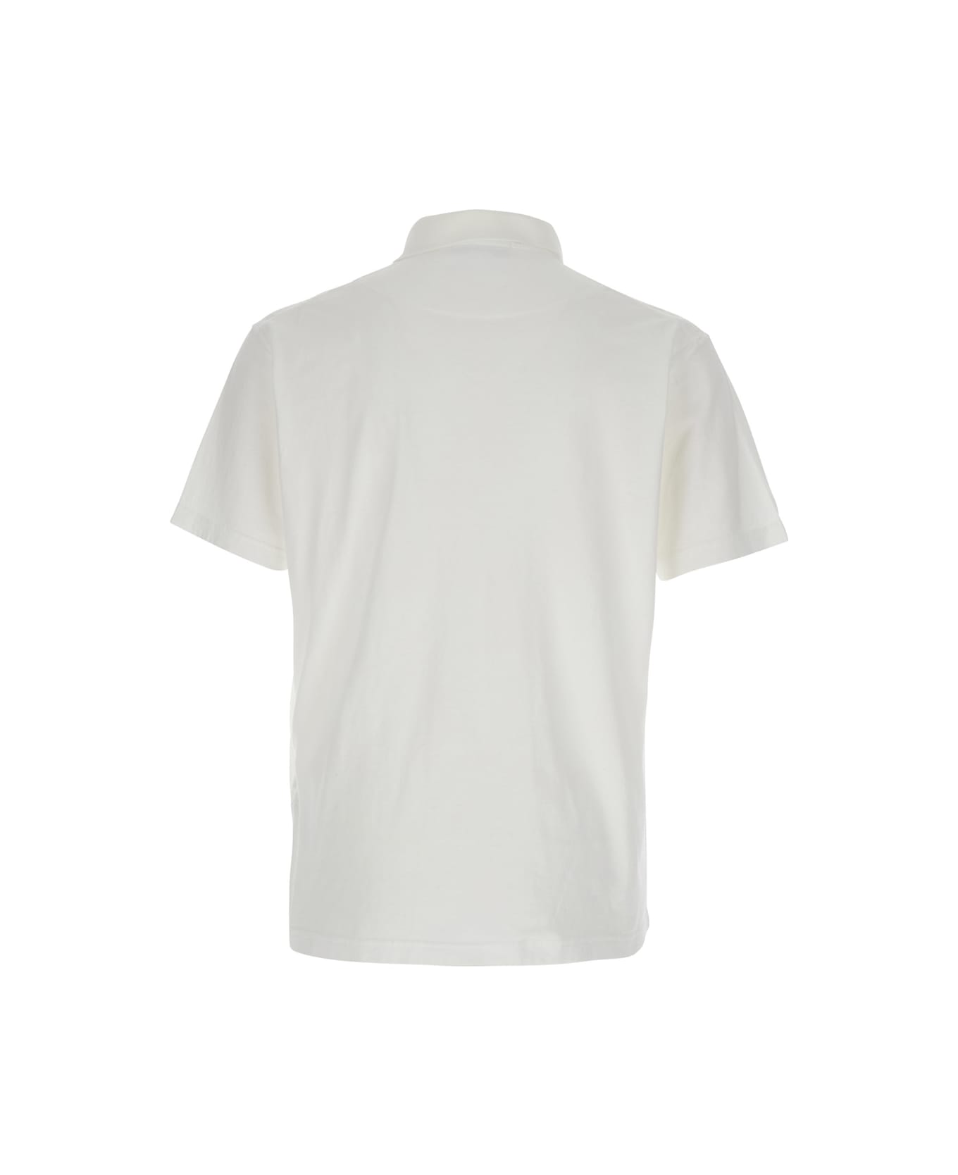 Polo Shirt With Logo Patch - Thumbnail 3