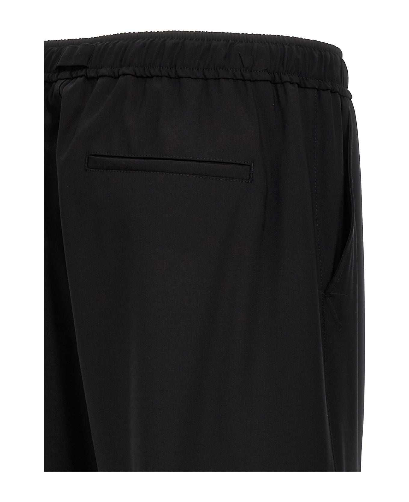 MSGM Cargo Trousers - Black  