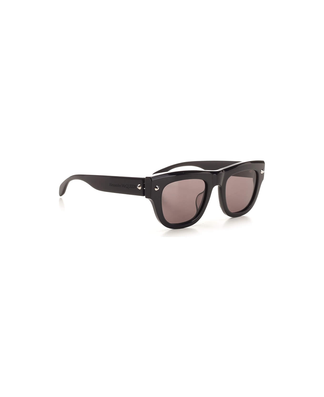 Alexander McQueen Sunglasses With Spike Suds - Black