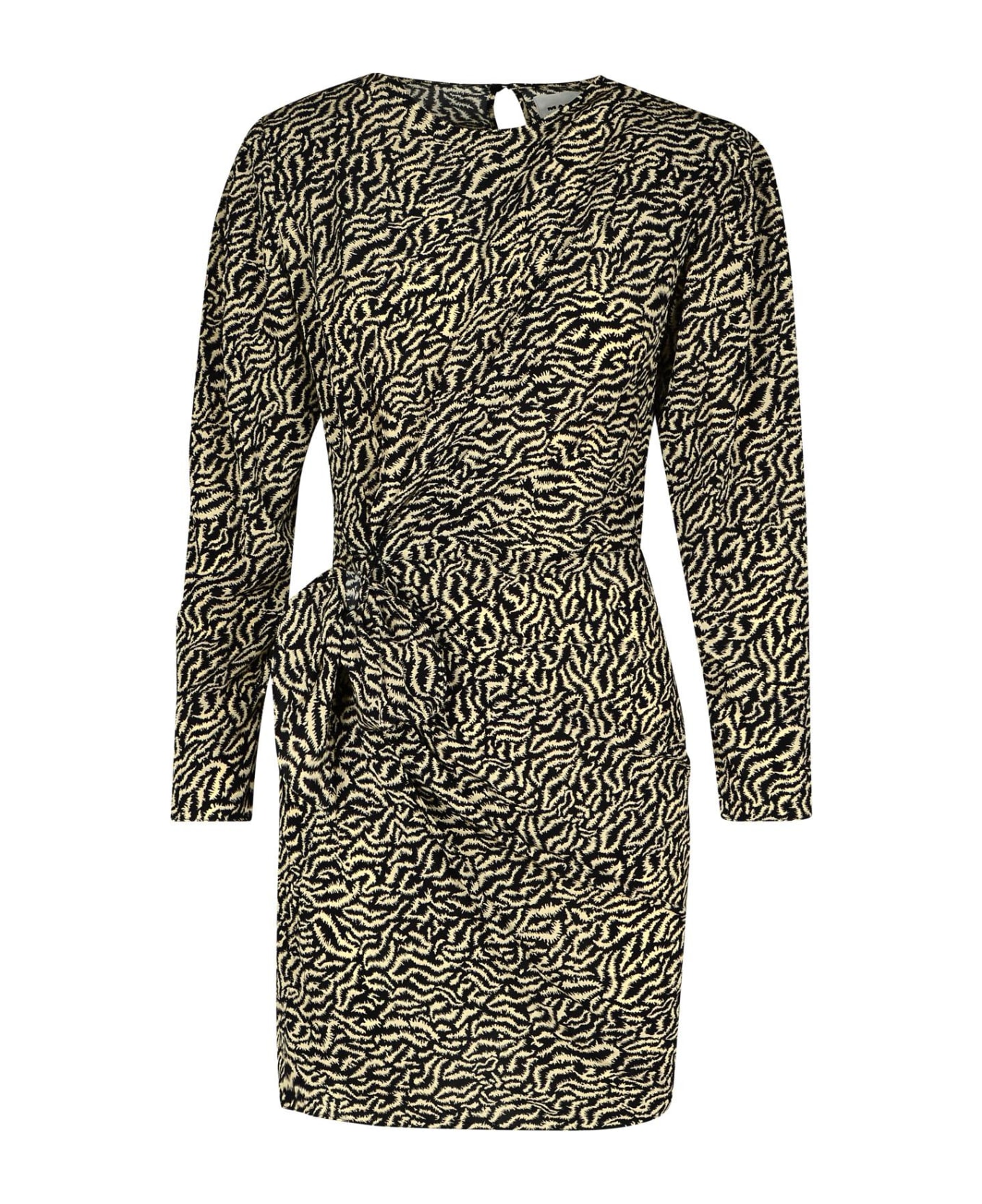 Marant Étoile 
dulce
 Beige Viscose Dress - MULTICOLOUR