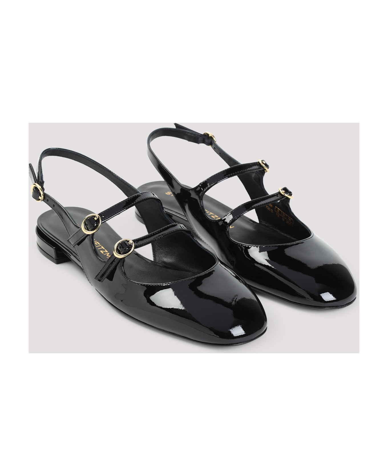 Stuart Weitzman Benni Ballerinas - Blk Black
