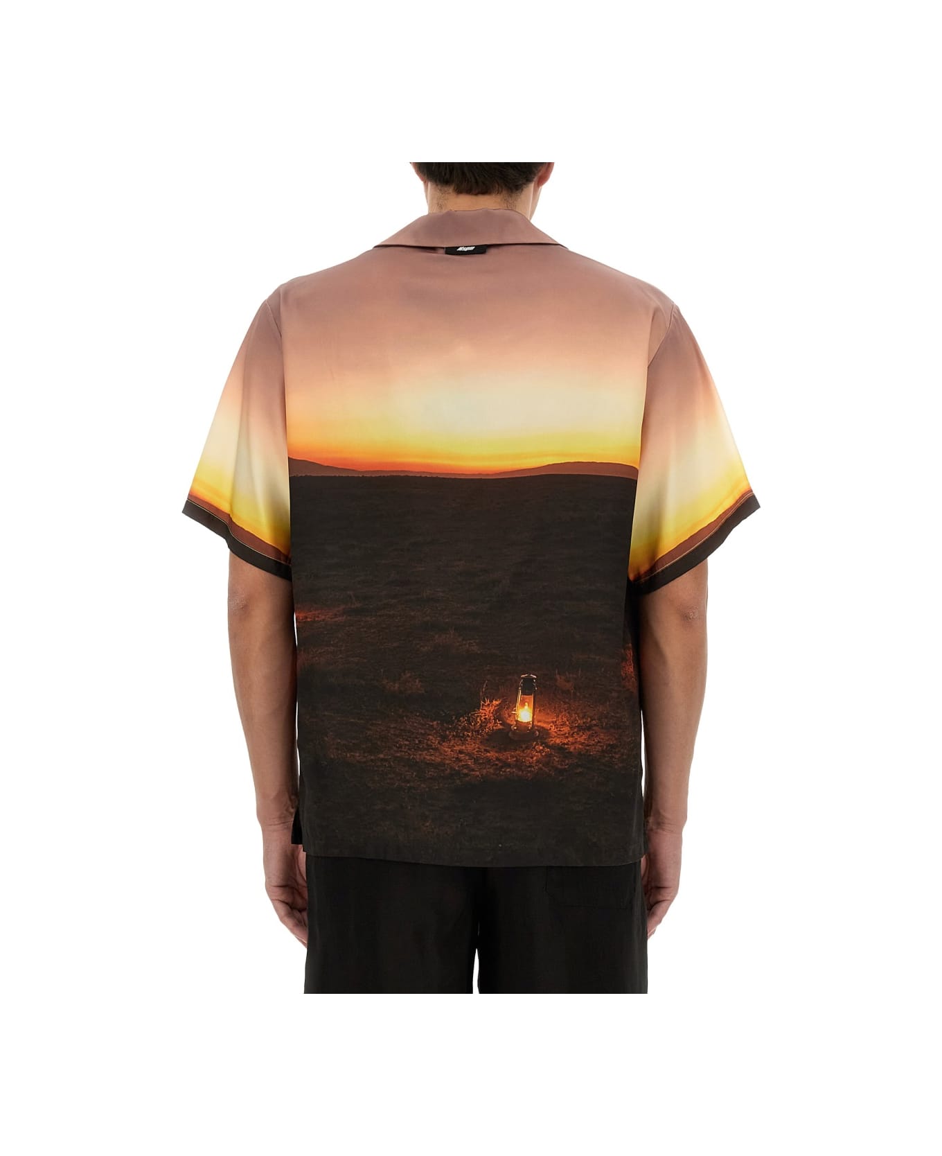 MSGM Shirt "sunset" - MULTICOLOUR