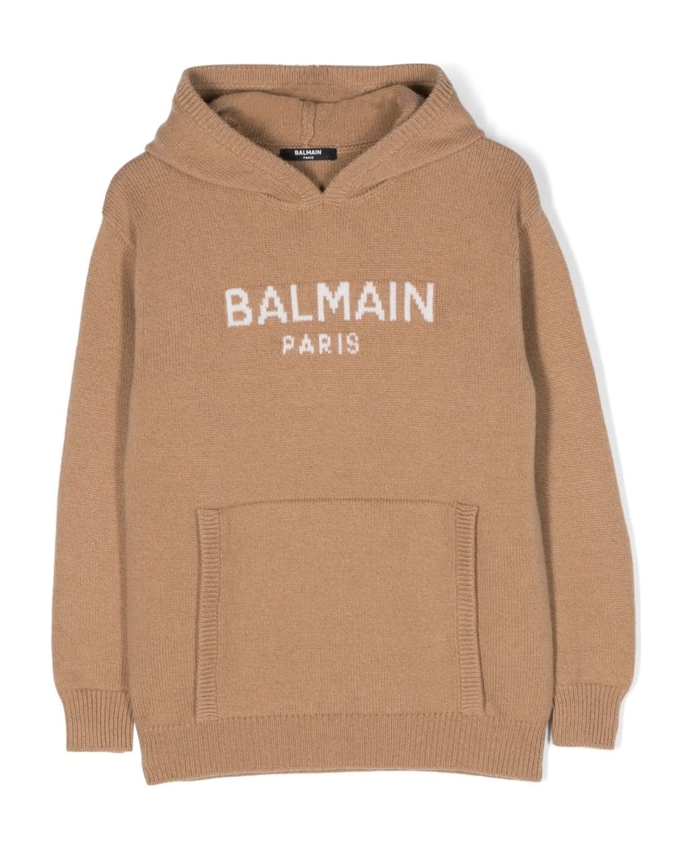 Balmain Sweaters Brown - Brown