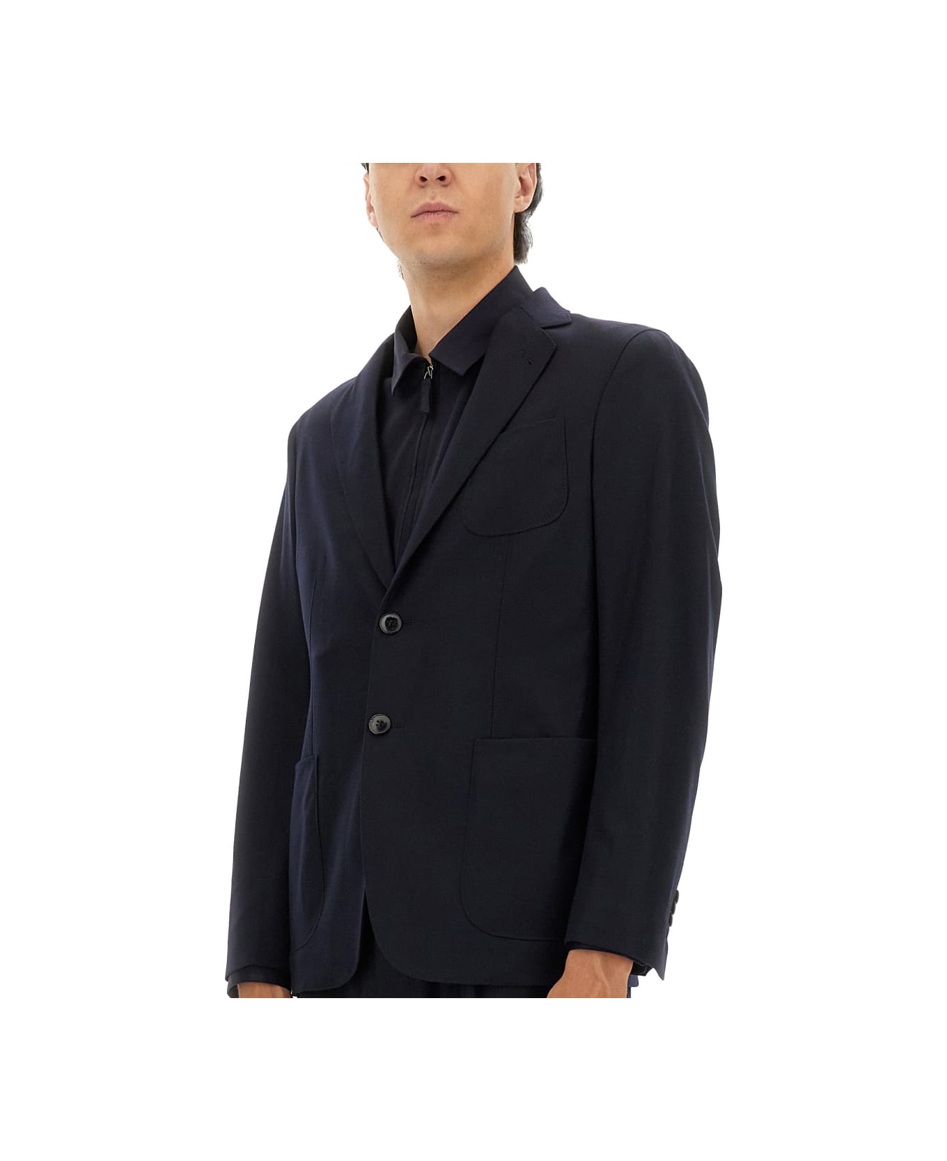 Giorgio Armani Cashmere Blazer - BLUE