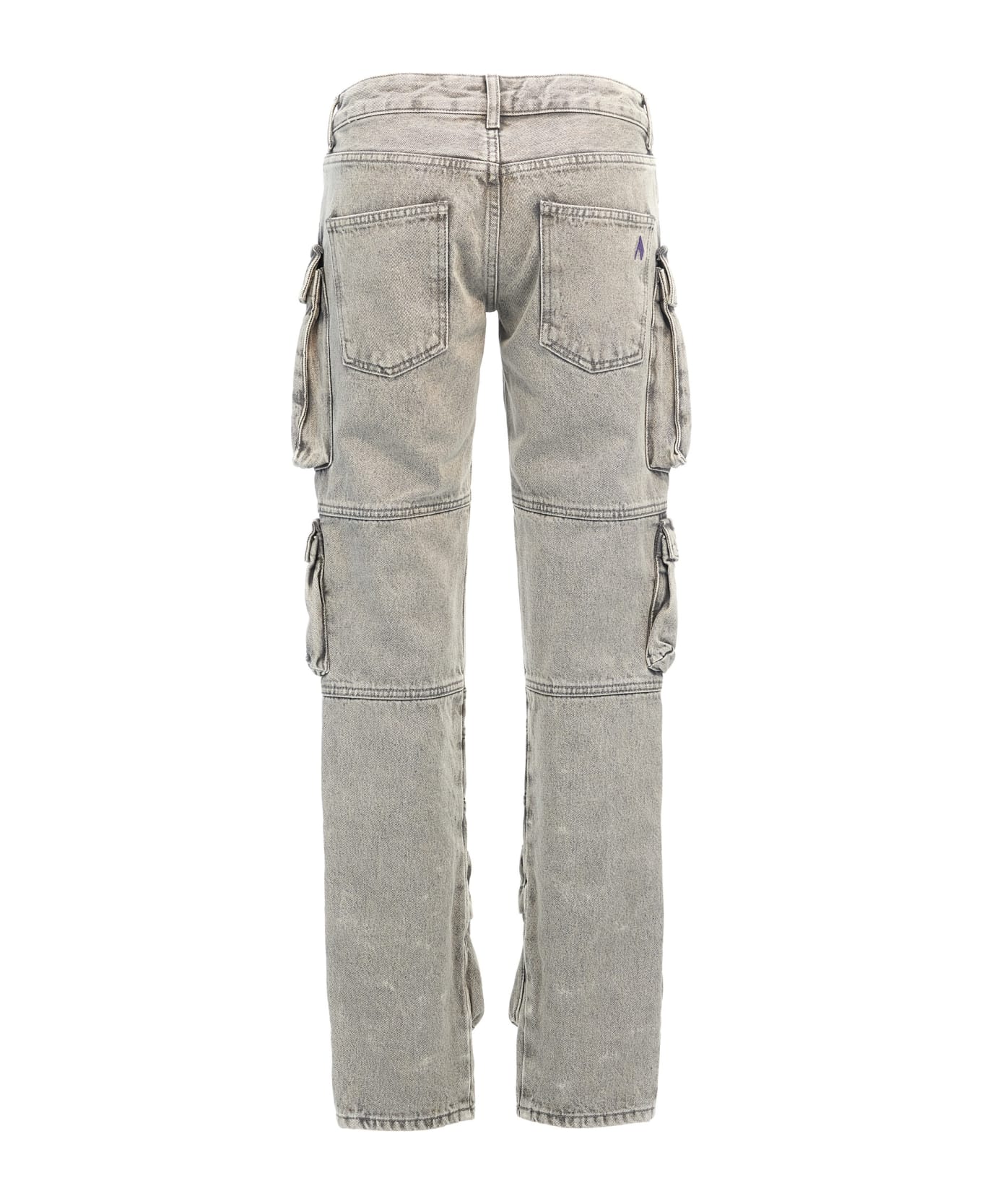 The Attico 'essie' Jeans - Gray