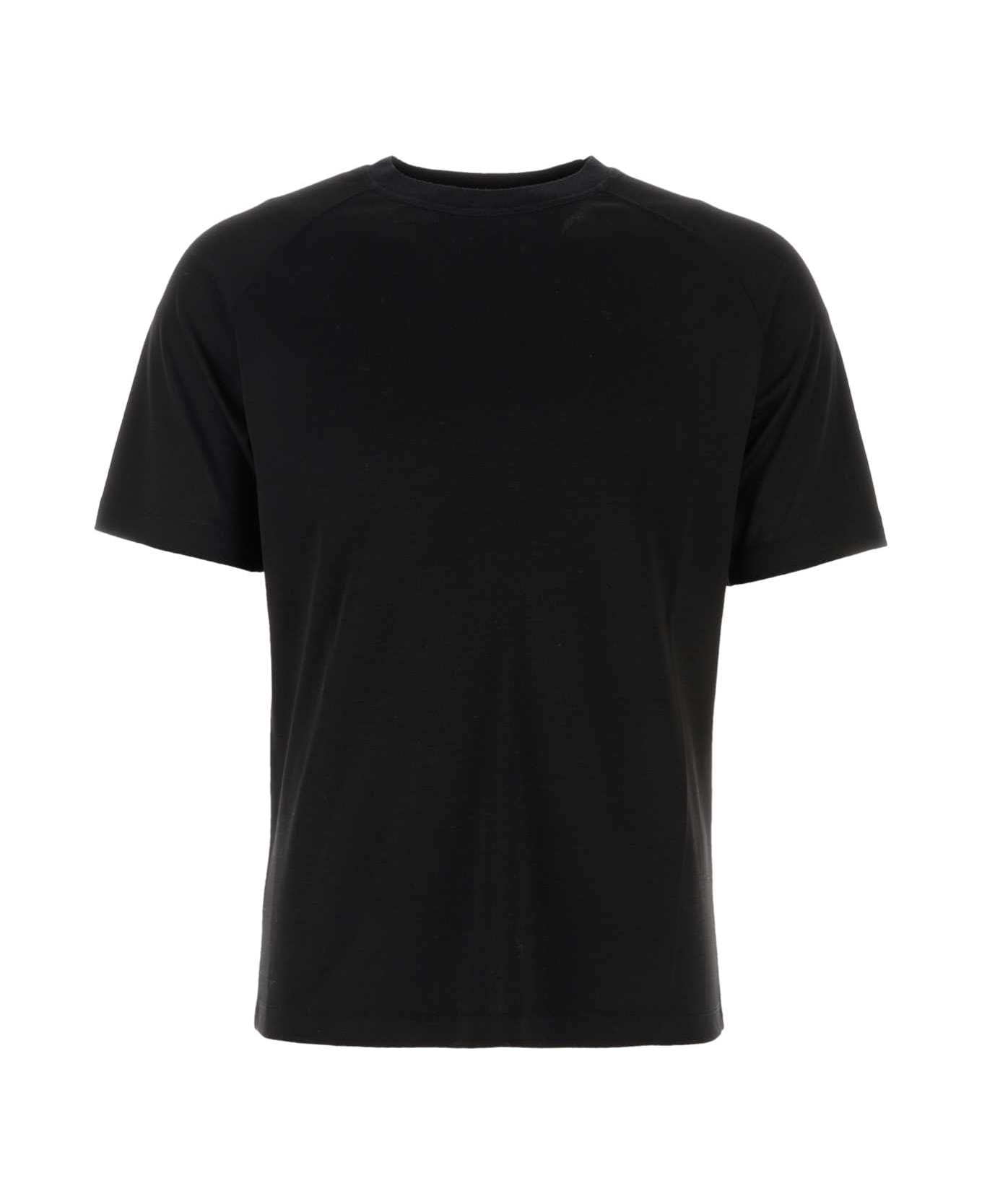 Zegna Black Wool T-shirt - K09