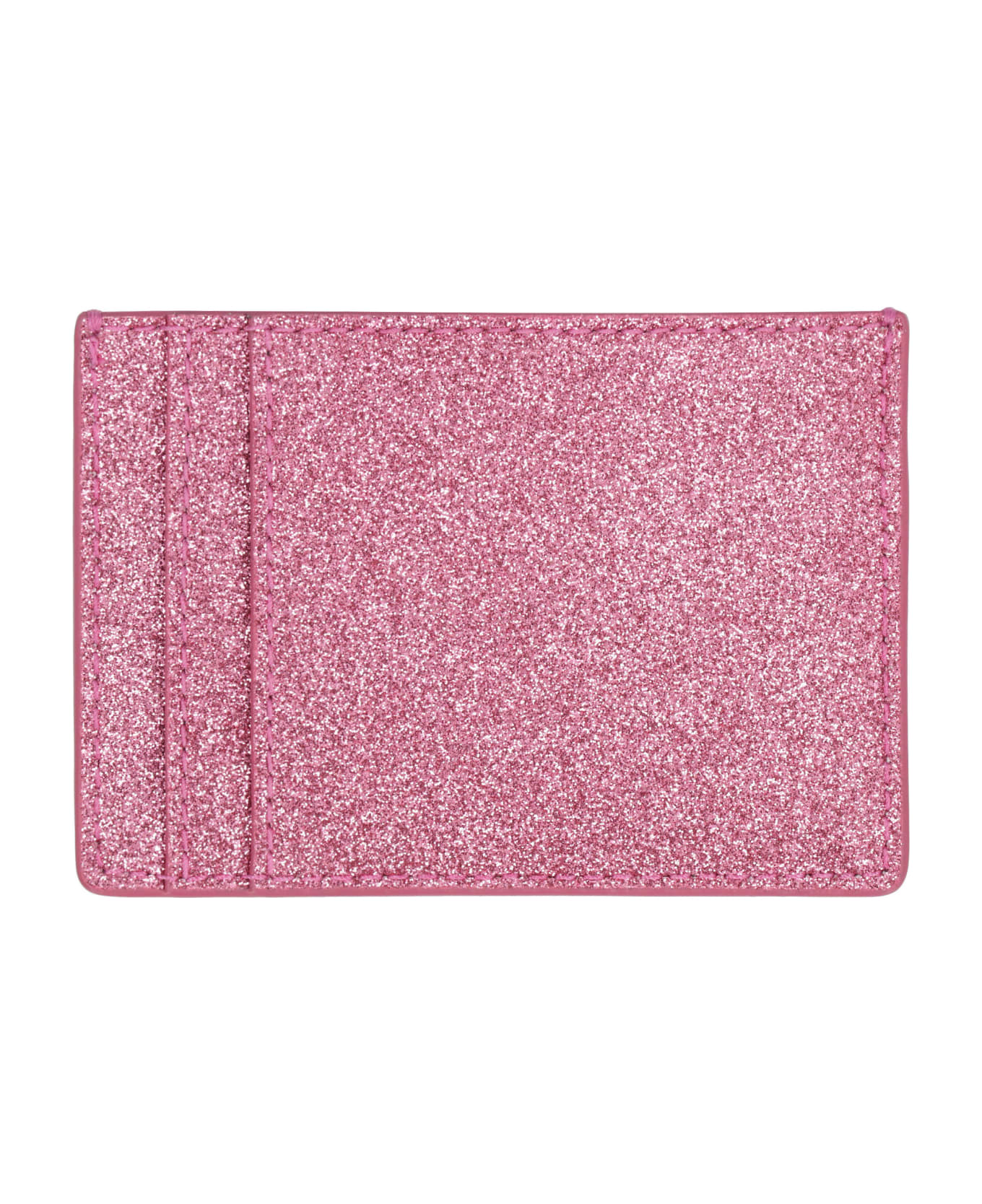 Marc Jacobs The Galactic Leather Card Holder - Fuchsia