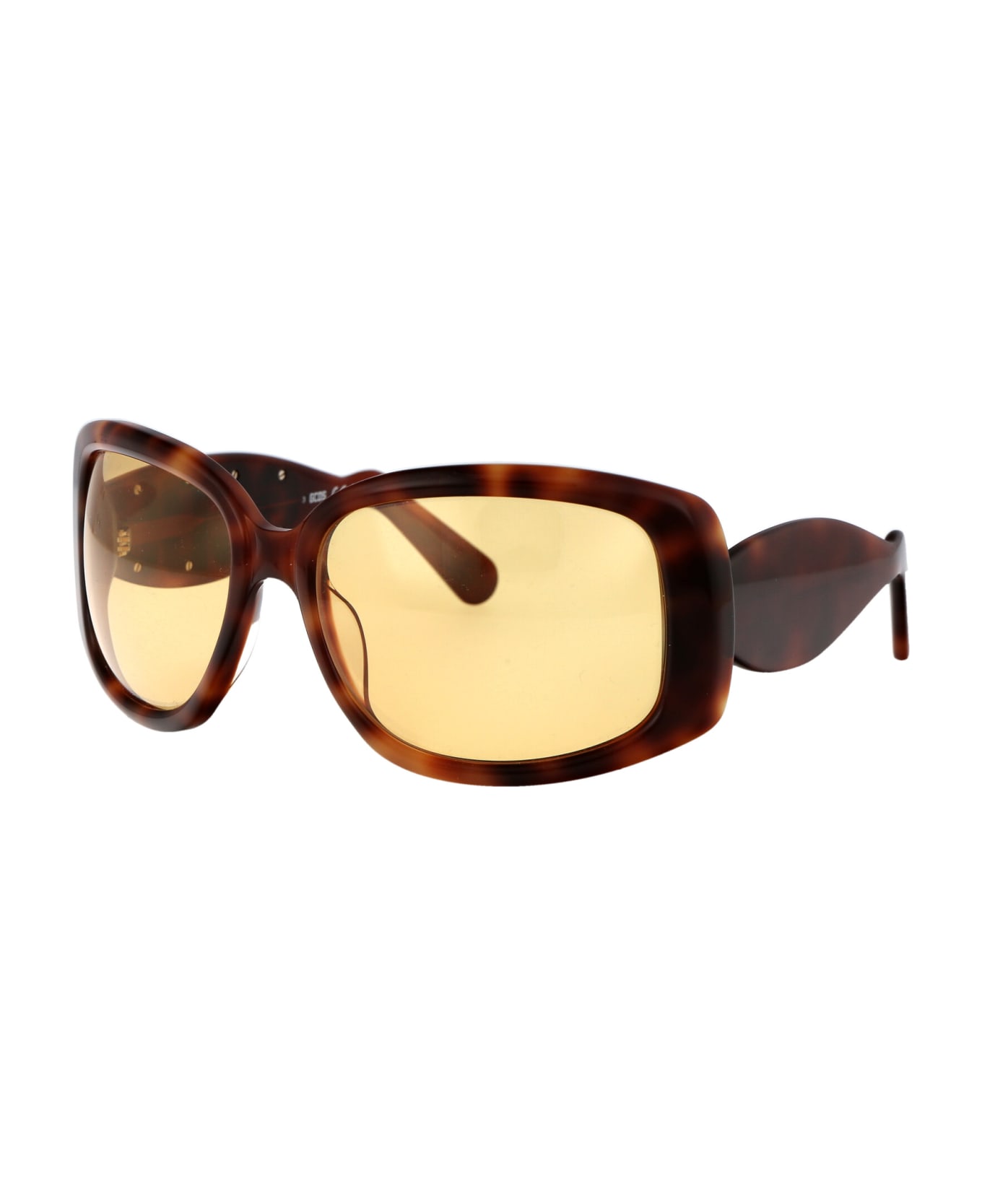 GCDS Gd0030 Sunglasses - 53E Avana Bionda/Marrone サングラス
