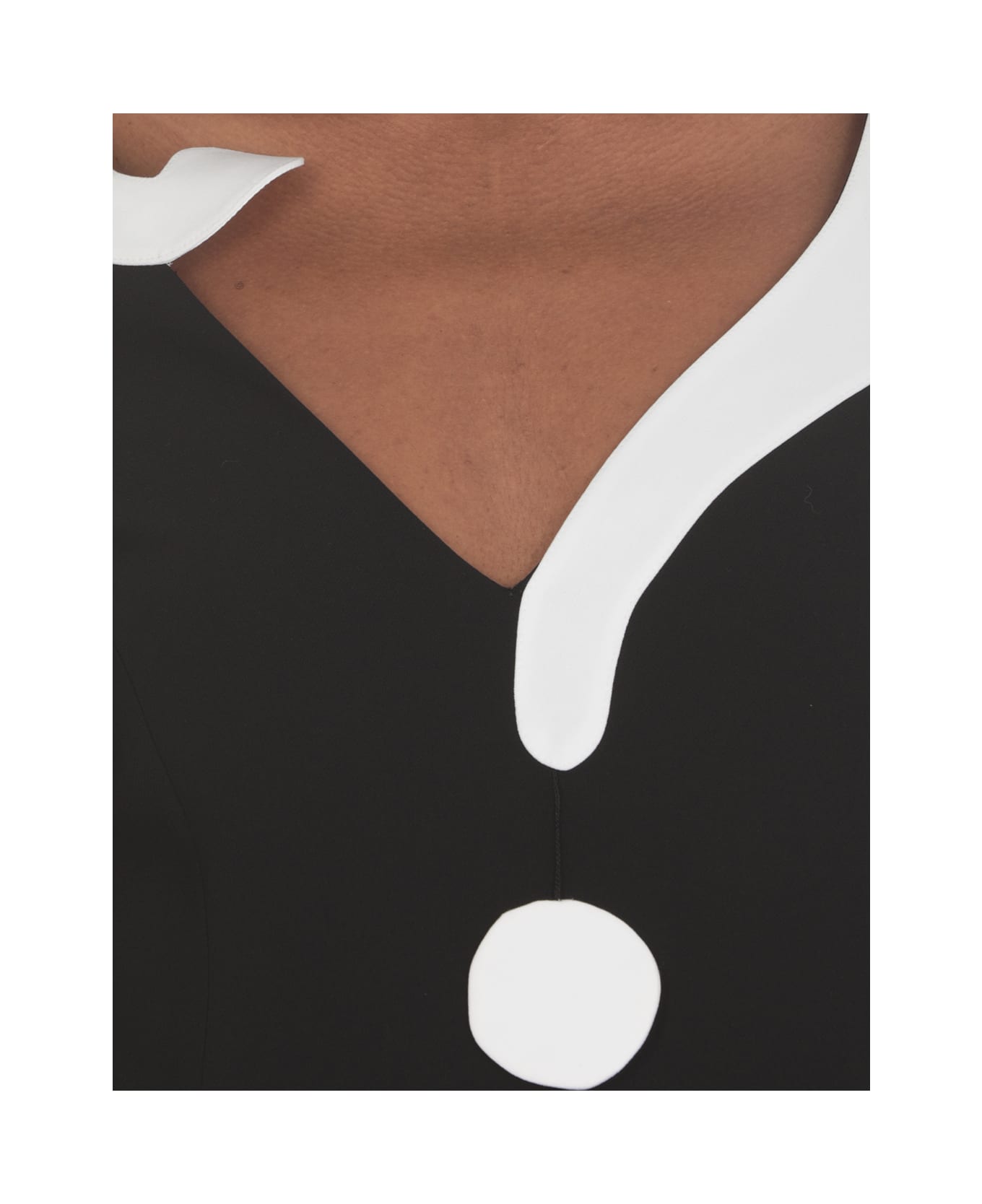 Moschino House Symbols Dress - Black