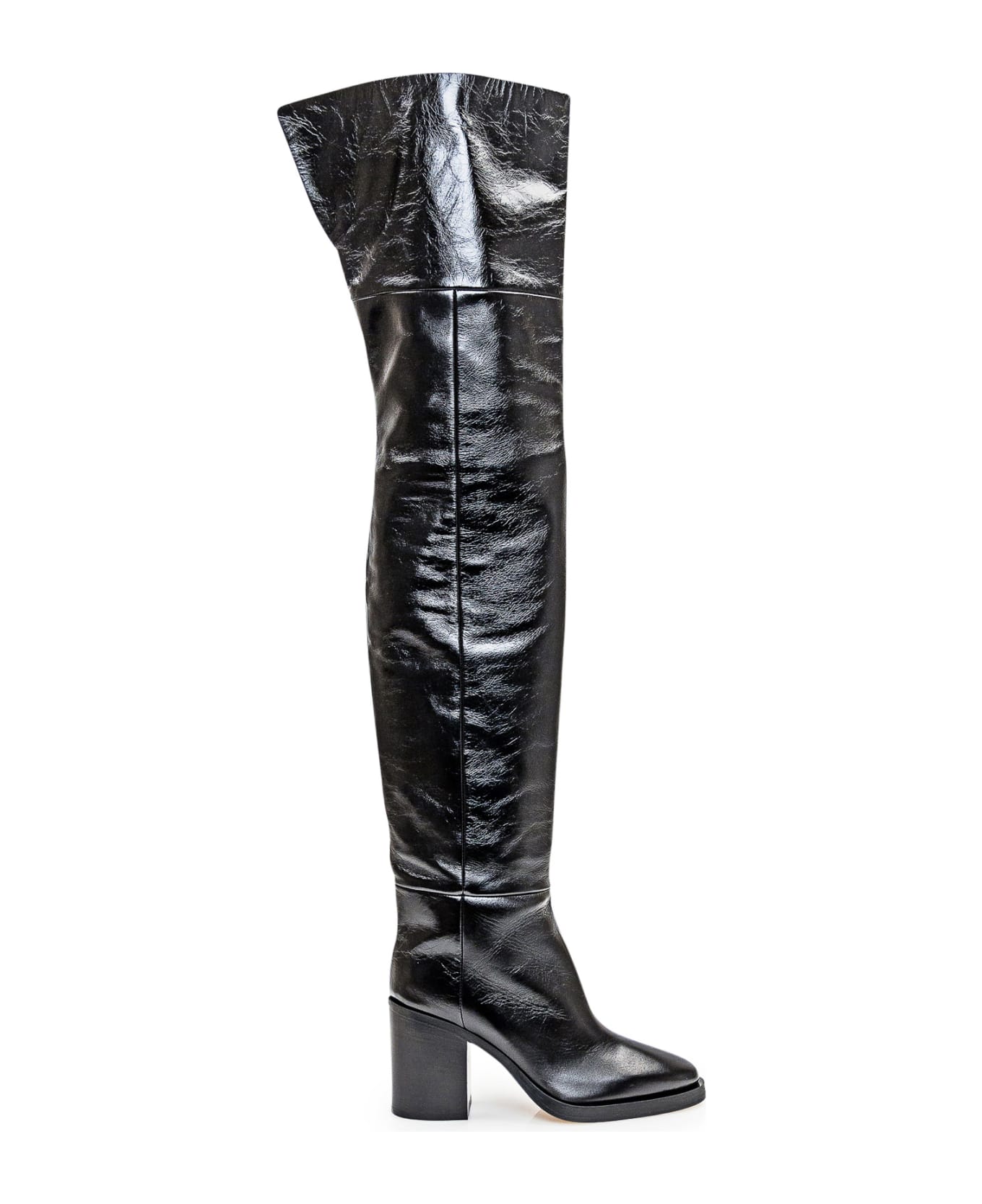 Paris Texas Ophelia Boot - BLACK