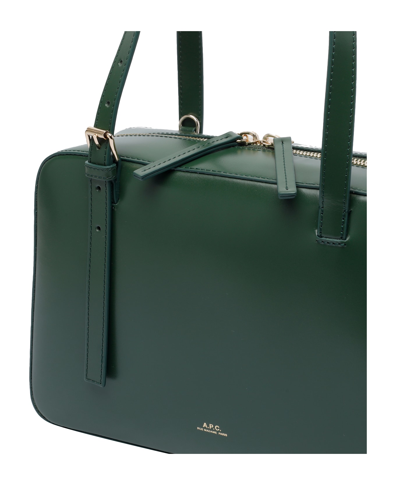 A.P.C. Virginie Box Bag - Green