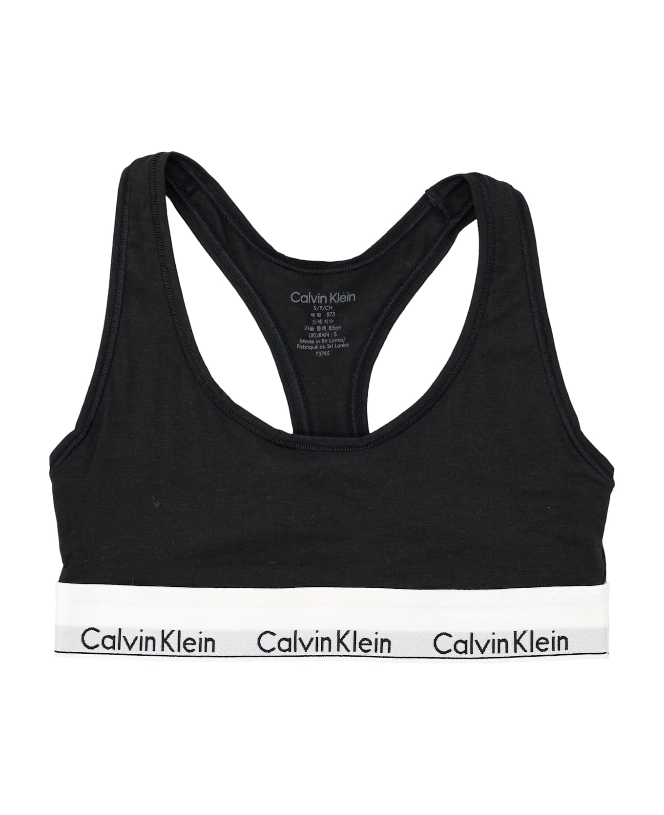 Calvin Klein Bralette - BLACK