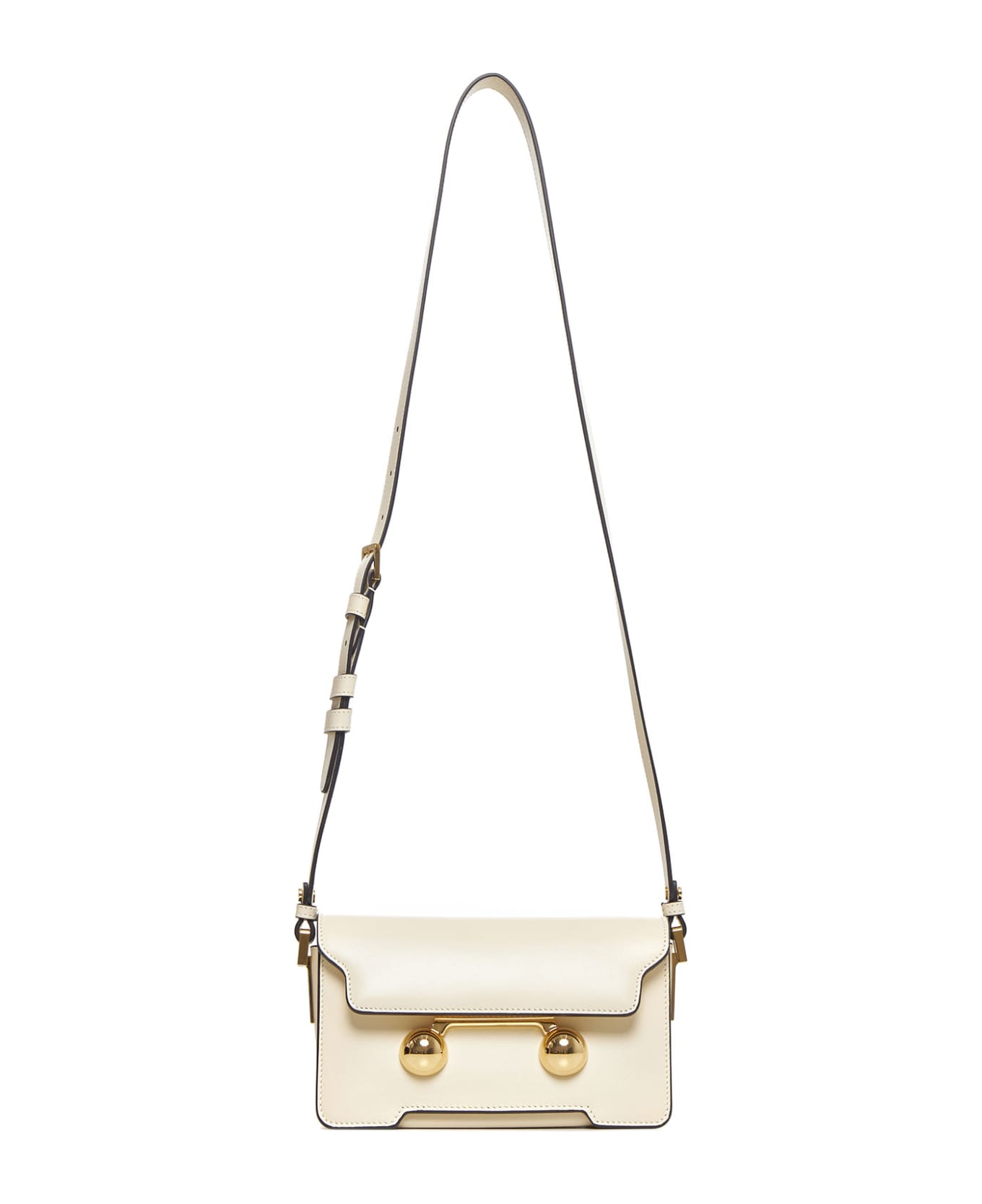 Marni 'trunkaroo' Mini Shoulder Bag - Shell