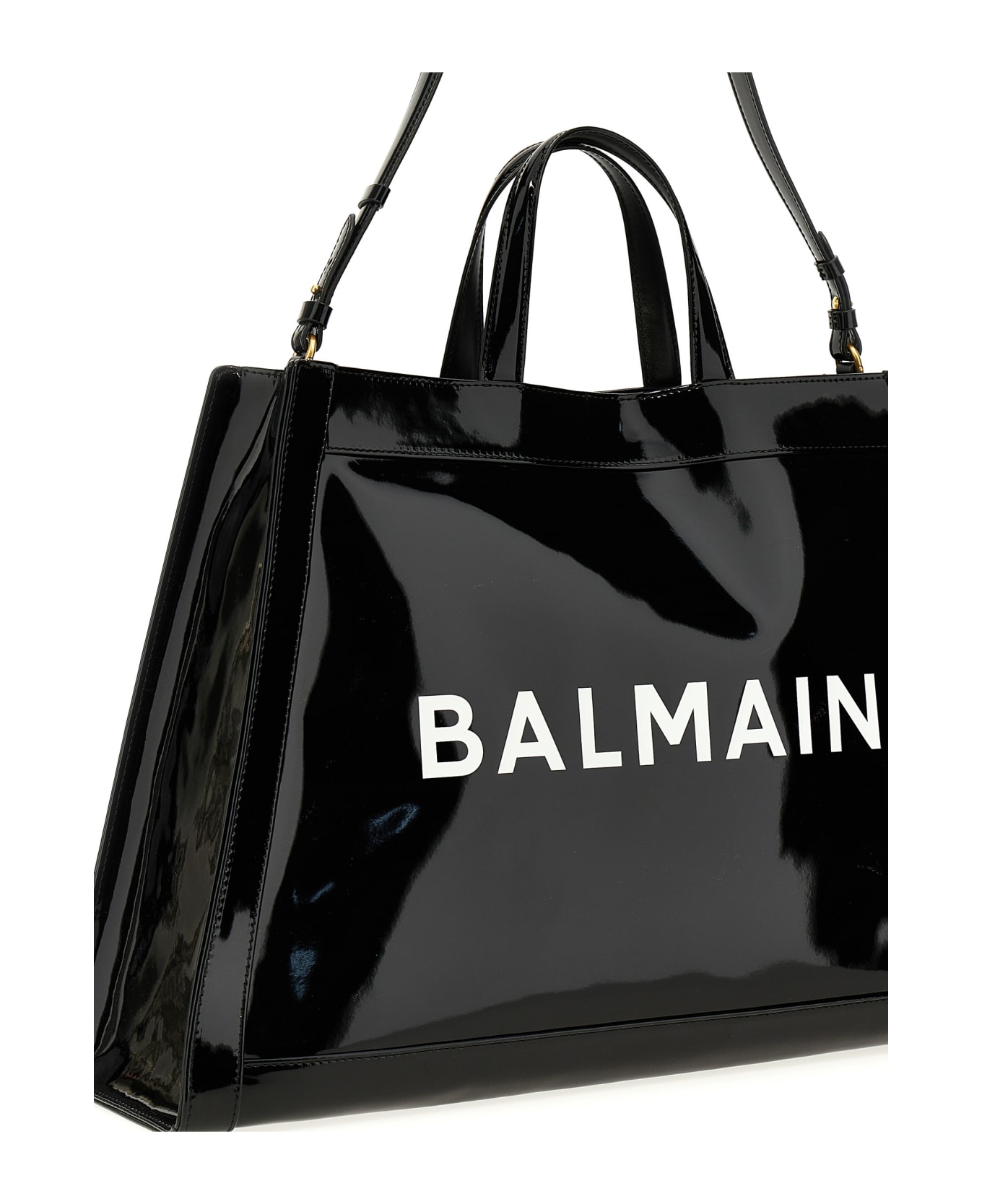Balmain Olivier's Cabas' Shopping Bag - BLACK