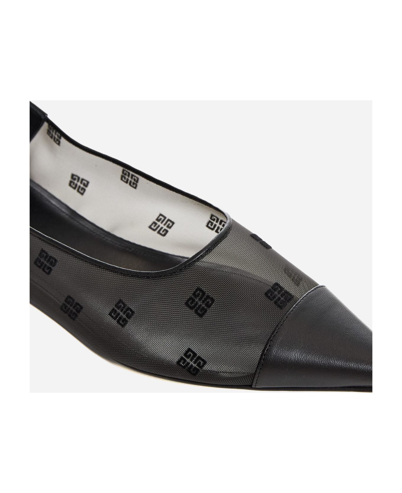 Givenchy 4g Mesh Ballet Flats - Nero