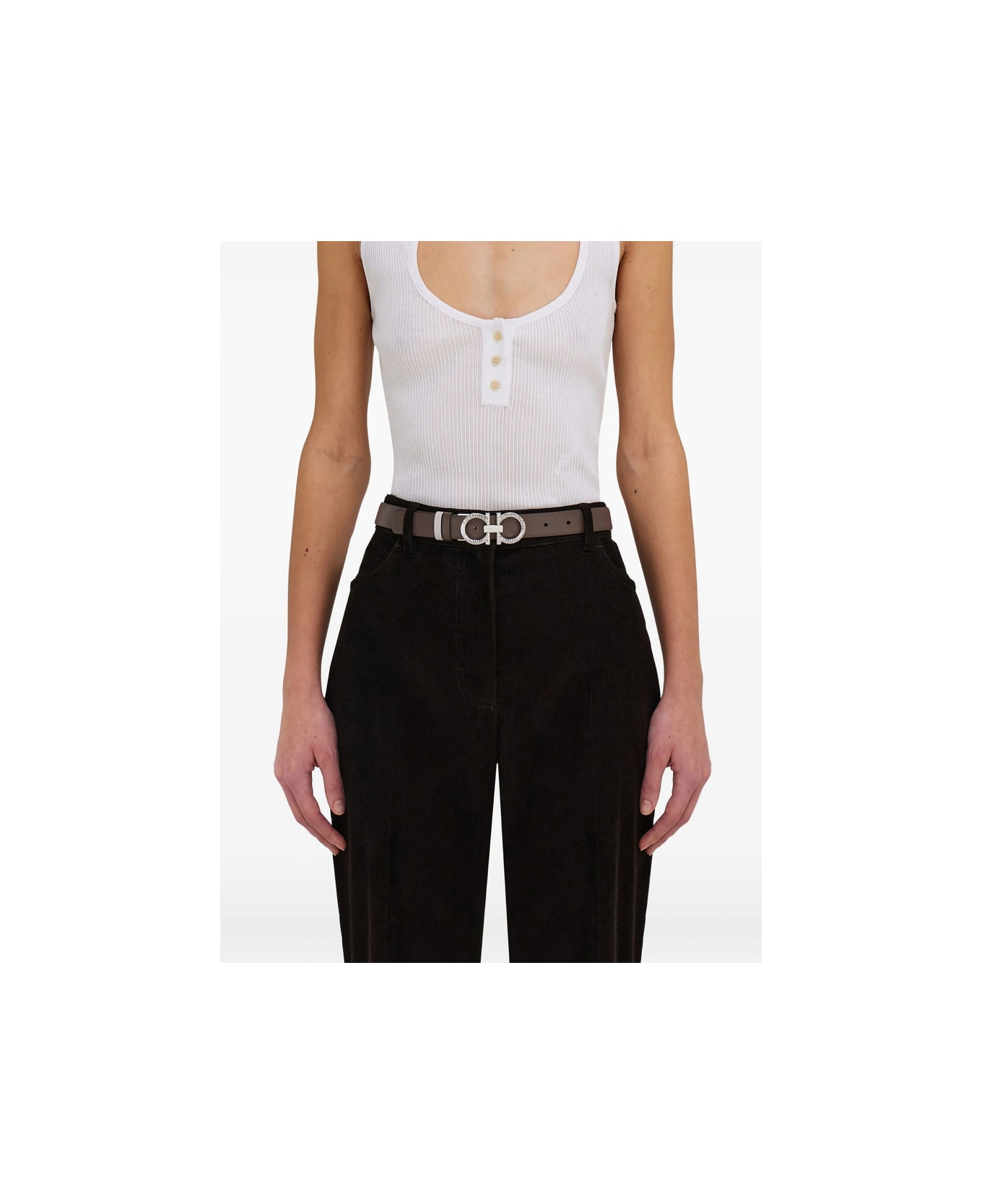 Ferragamo Belt - BROWN