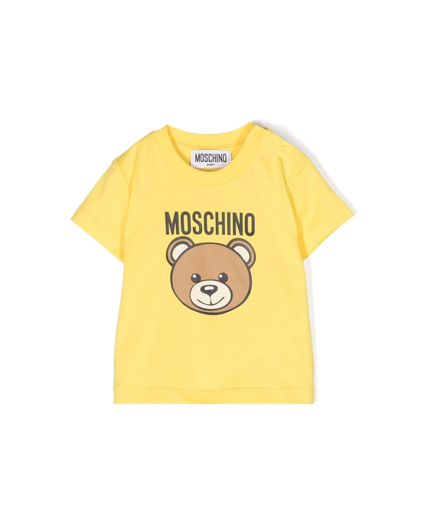 Moschino T-shirt Con Logo - Yellow