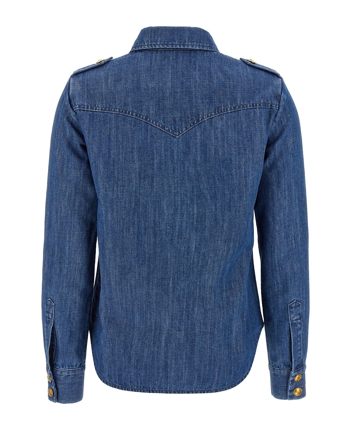 Valentino Garavani Denim Shirt - Blue