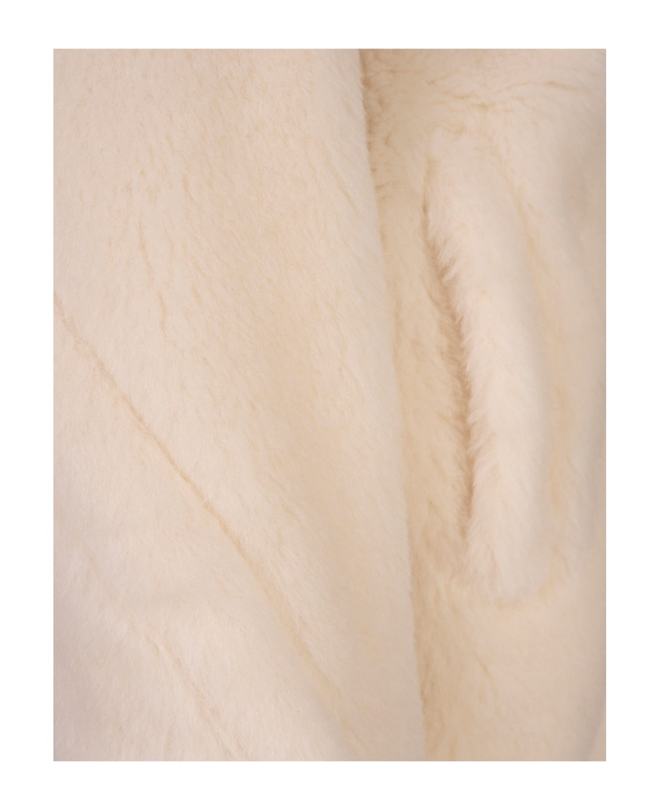 Max Mara White Olga Coat - White