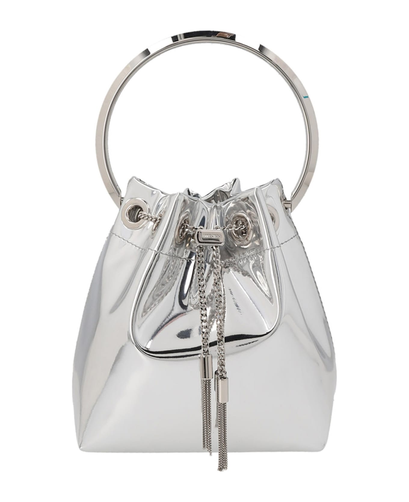 Jimmy Choo 
bon Bon
 Bucket Bag - Silver
