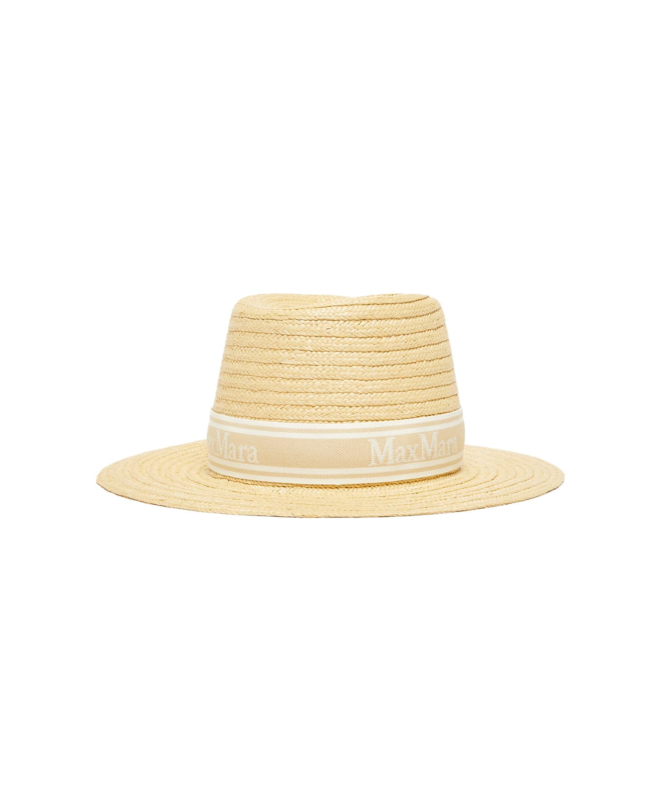 Max Mara Chiffon Hat - Bianco