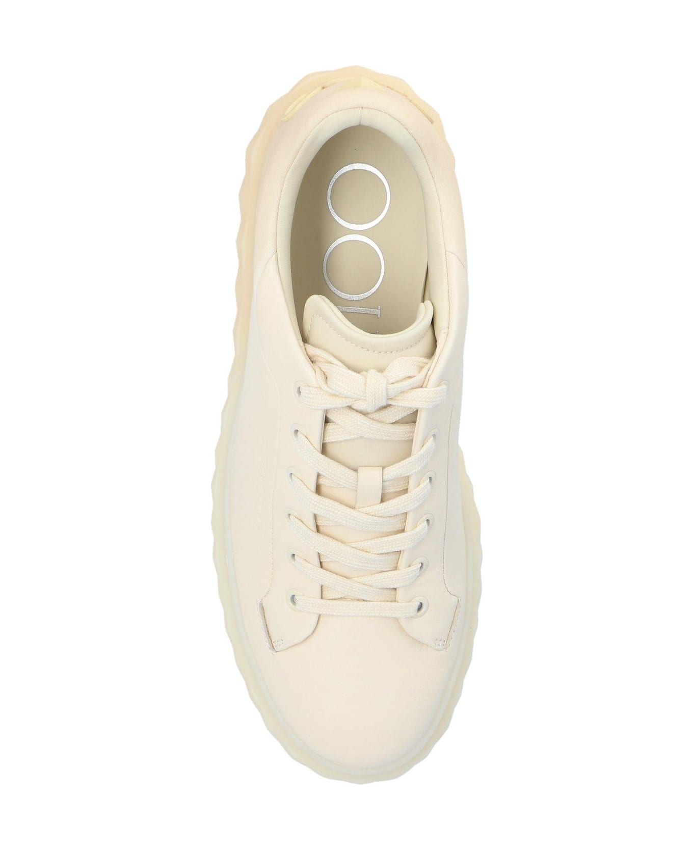 Jimmy Choo Gradient Low-top Sneakers - Yellow Cream