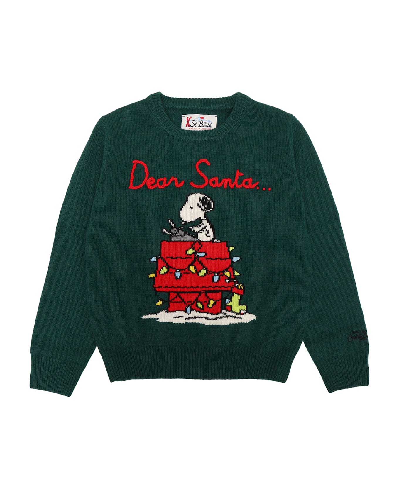 MC2 Saint Barth Crewneck Jaquard Sweater - MULTICOLOR