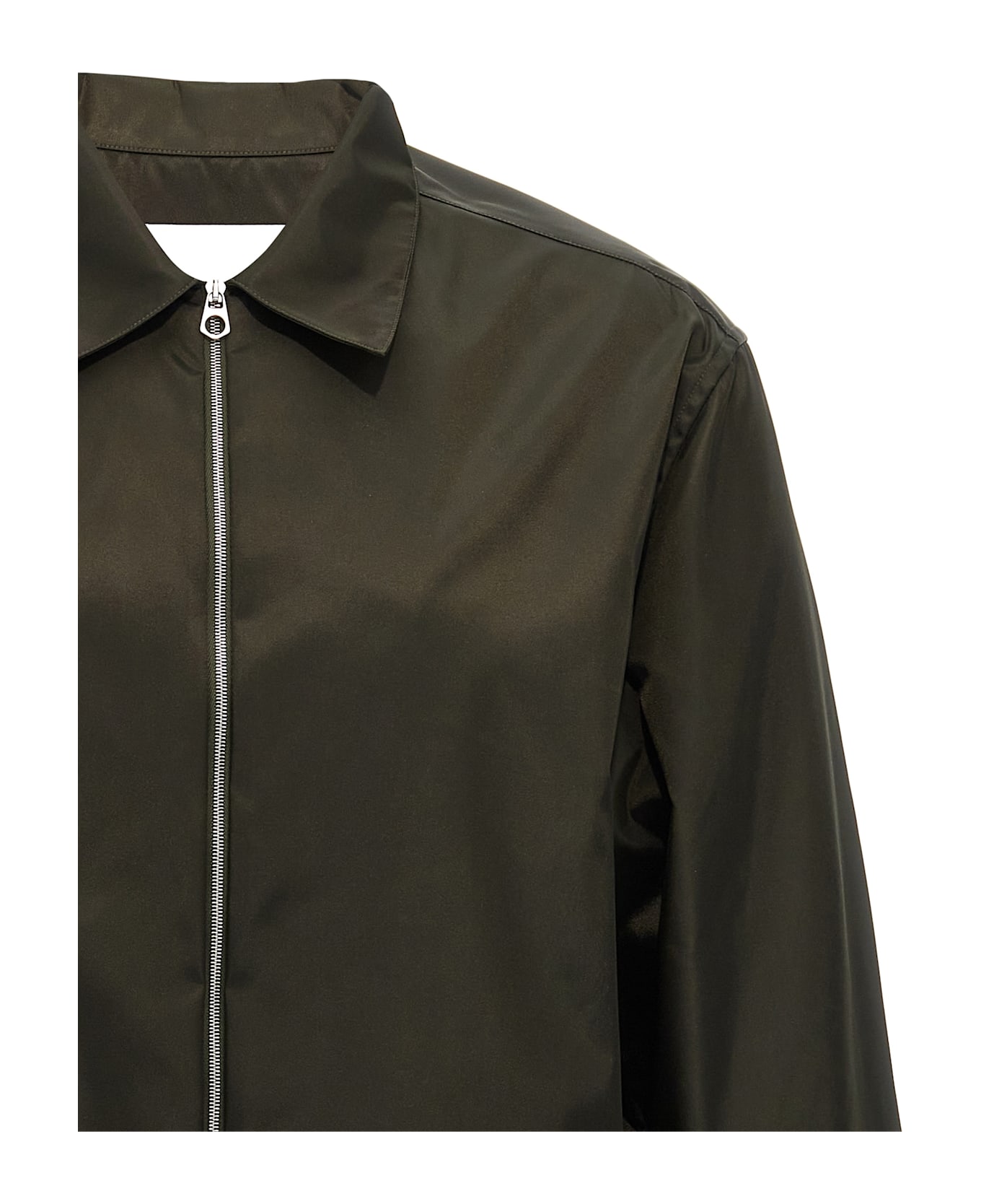 Jil Sander Zip Shirt - Green