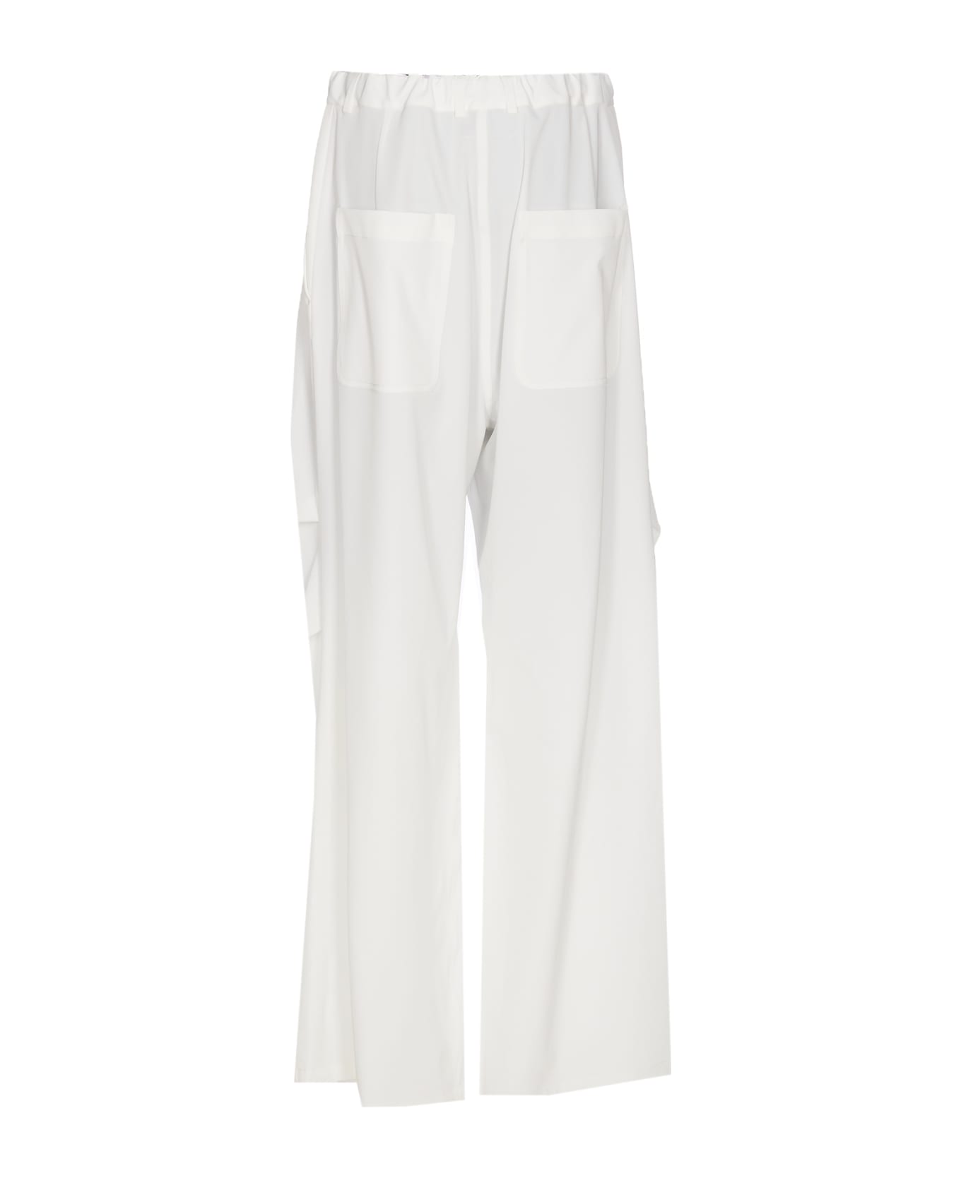 MM6 Maison Margiela Wide Pants - OFF WHITE