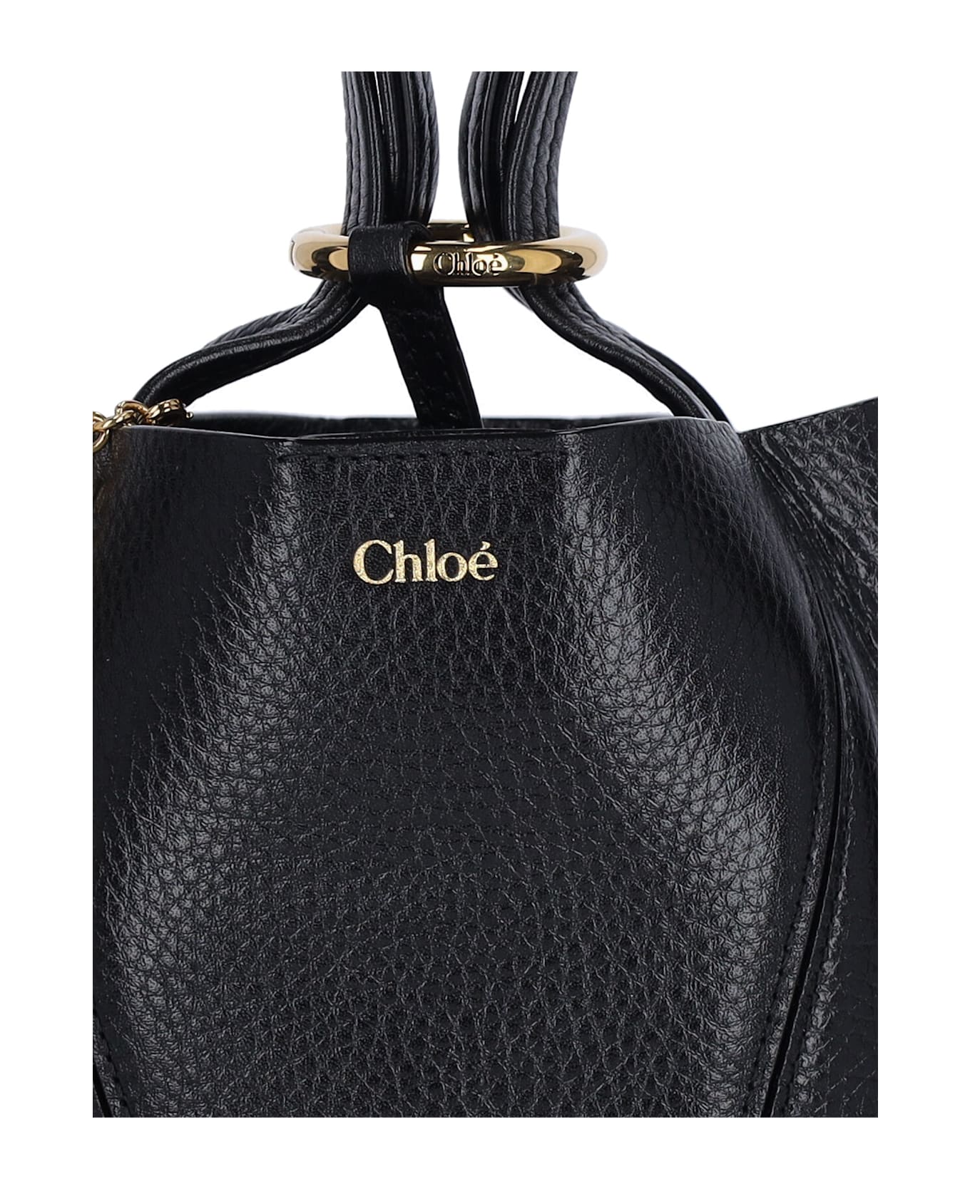 Chloé 
spin
 Small Tote Bag - BLACK
