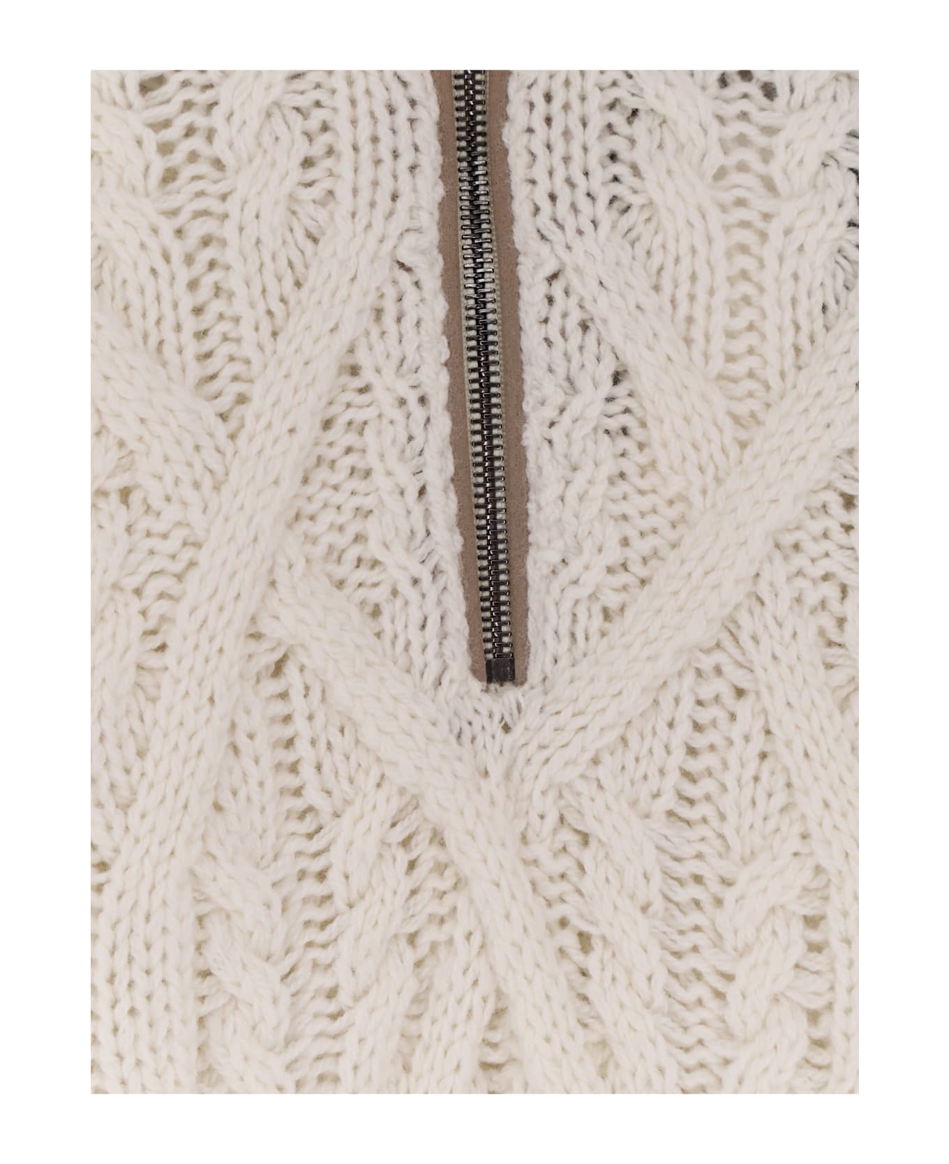 Hugo Boss Harpreno Virgin Wool And Cashmere Sweater - WHITE