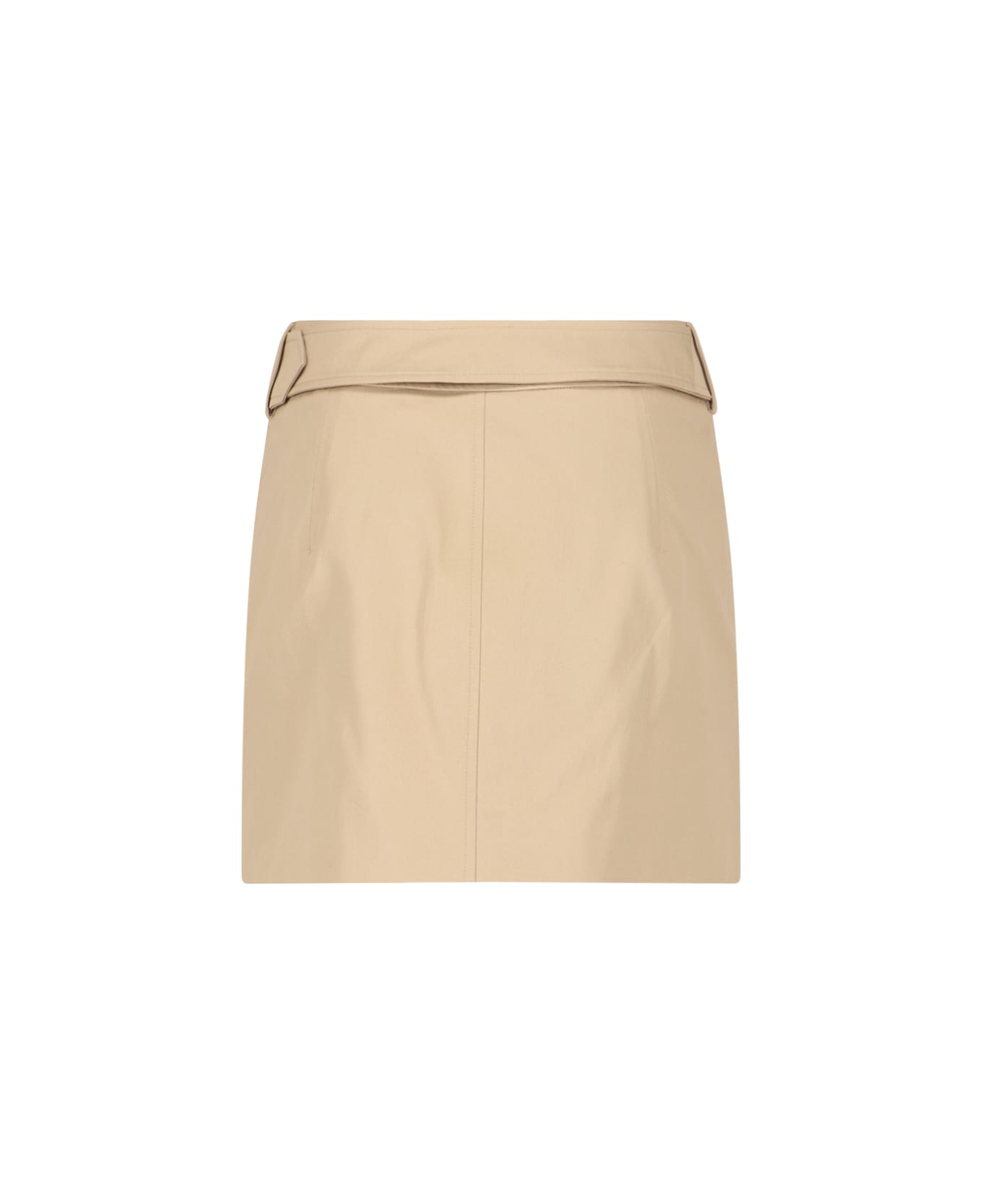 Burberry 'trench' Miniskirt - BEIGE