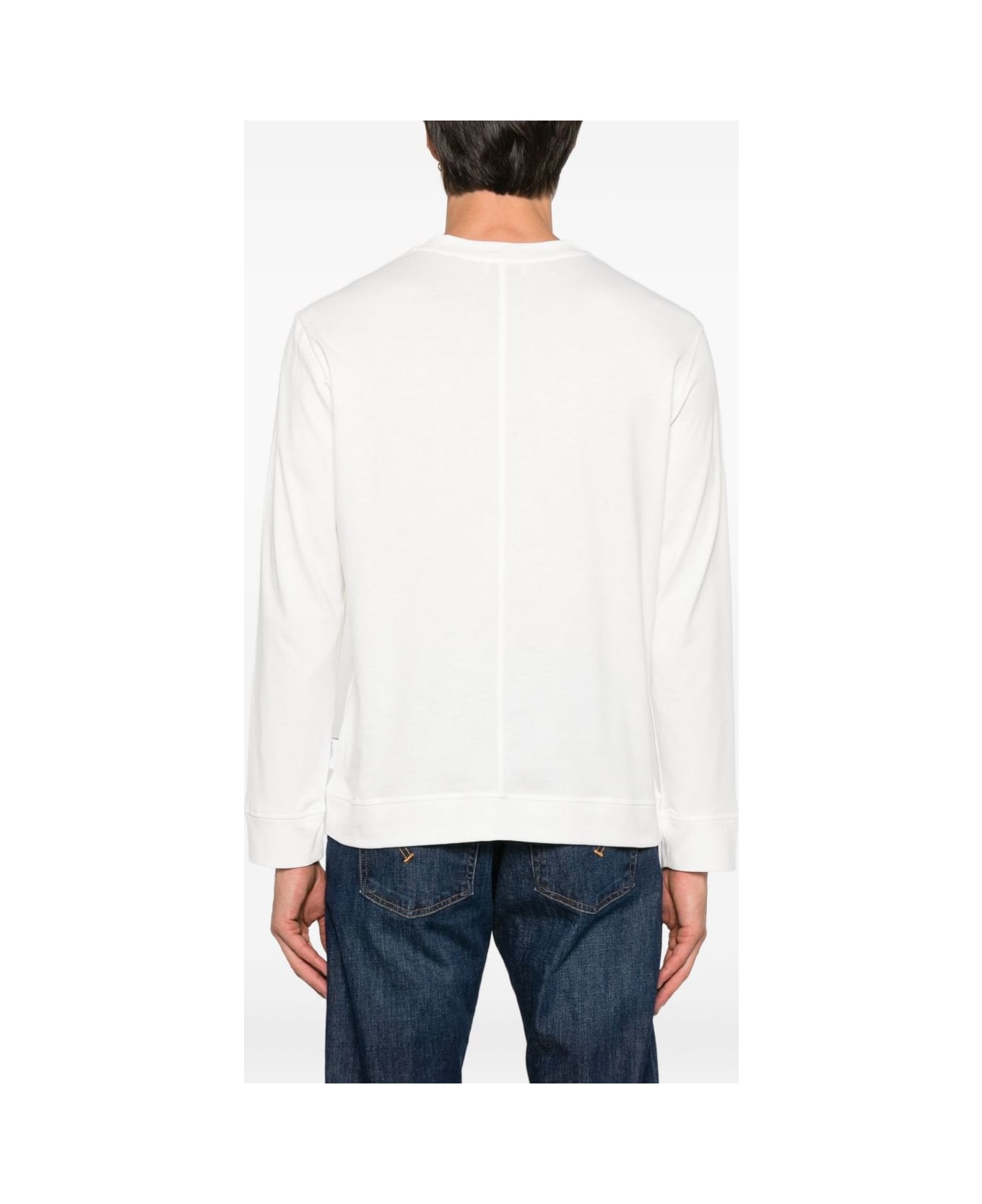 Paolo Pecora White Long-sleeved T-shirt - White