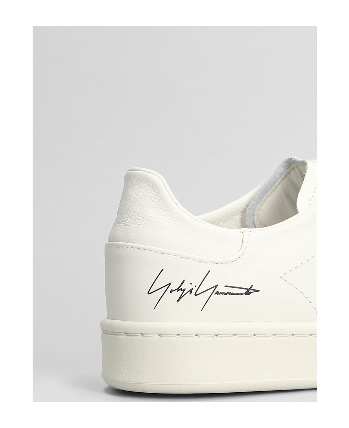 Y-3 Stan Smith Sneakers In White Leather - white