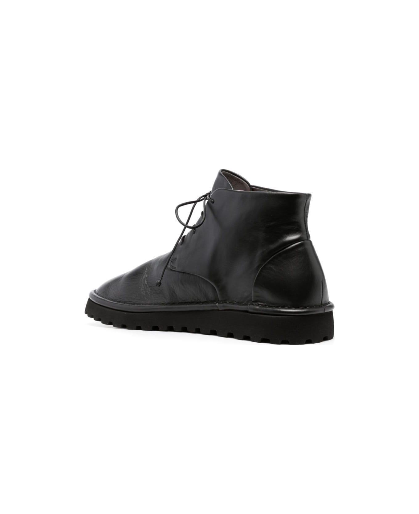 Marsell Sancrispa Alta Pomice Ankle Boots - Black