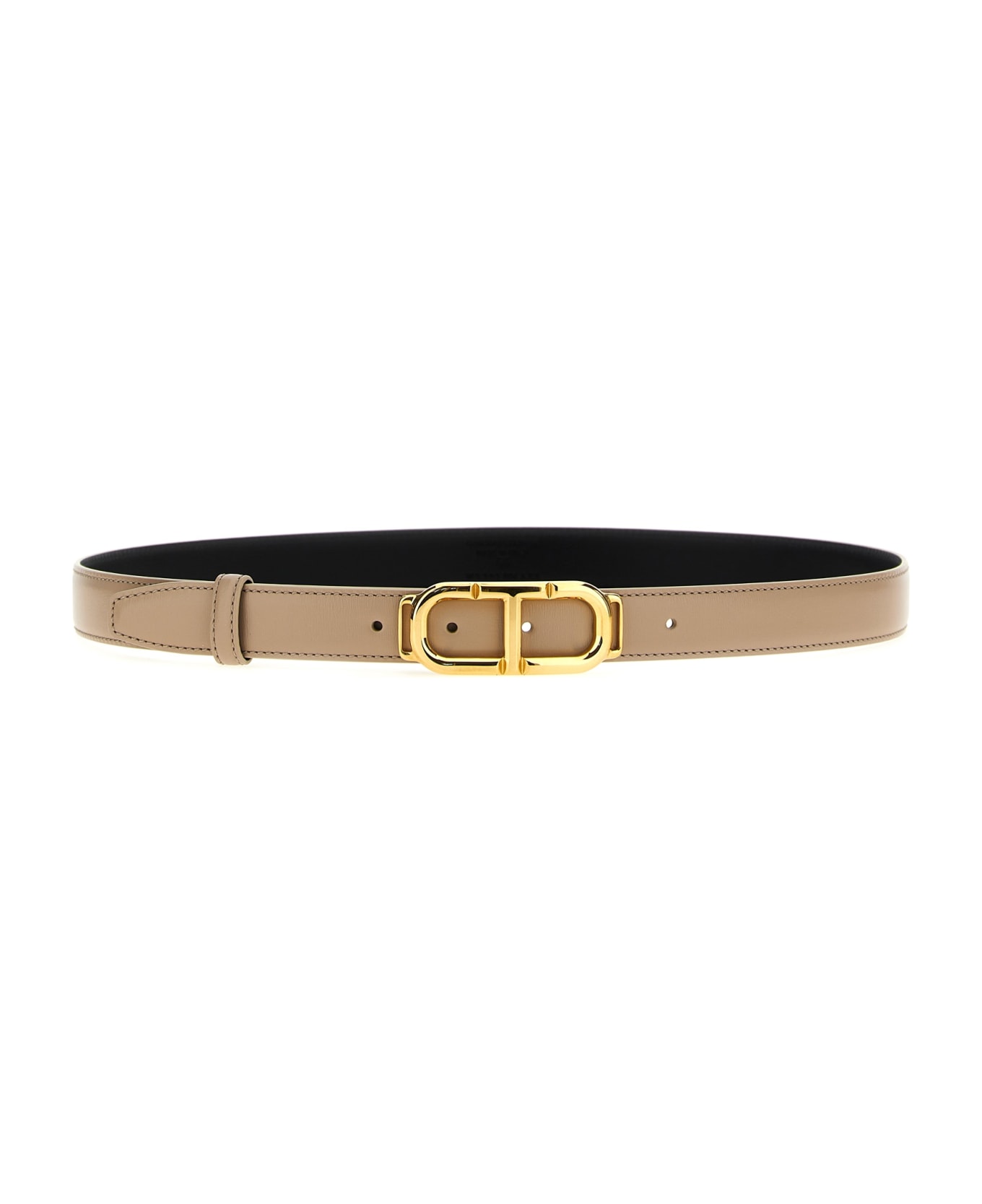 Tom Ford 't' Belt - Beige