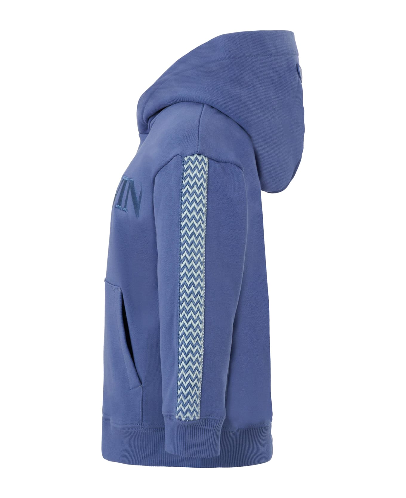 Lanvin Blue Sweatshirt For Boy With Logo - Blue