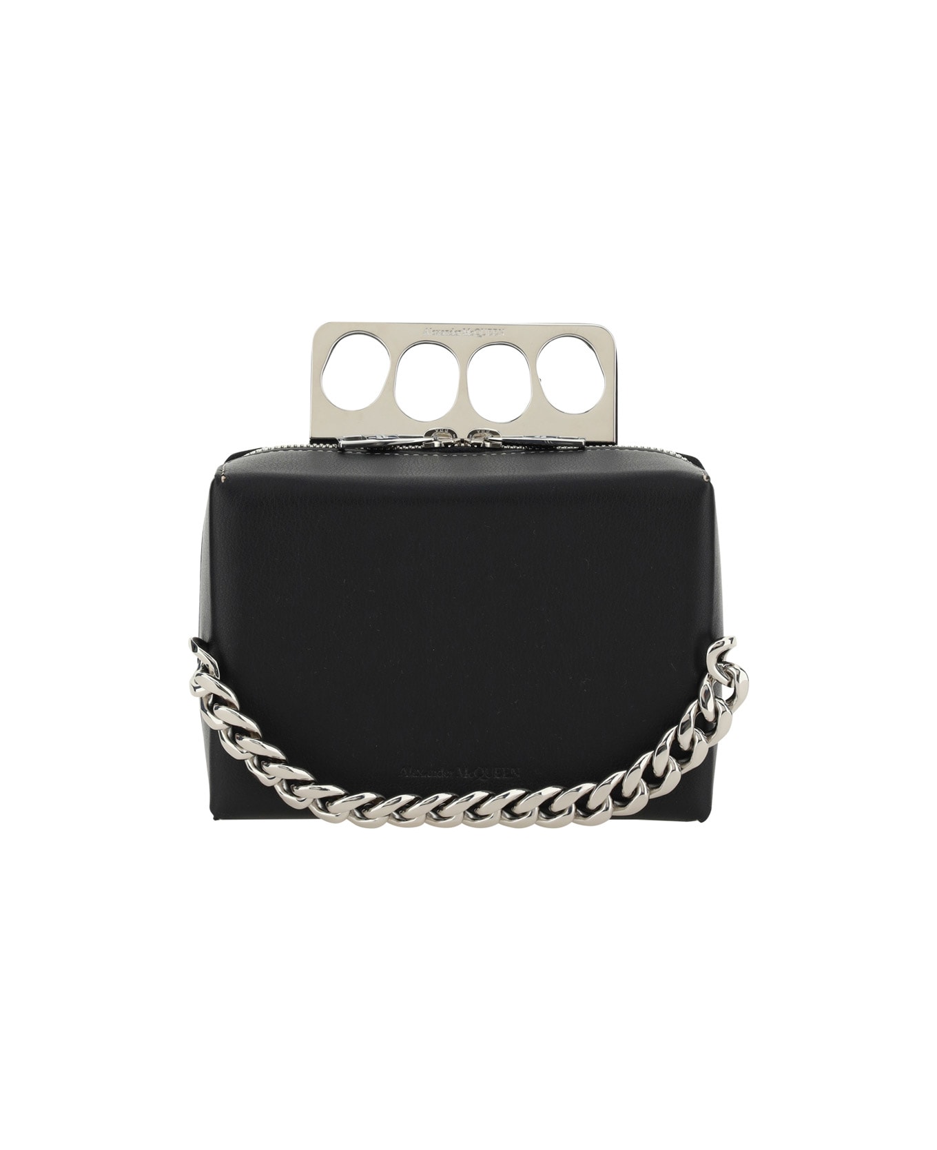 Alexander McQueen Mini Chain Bag - Black