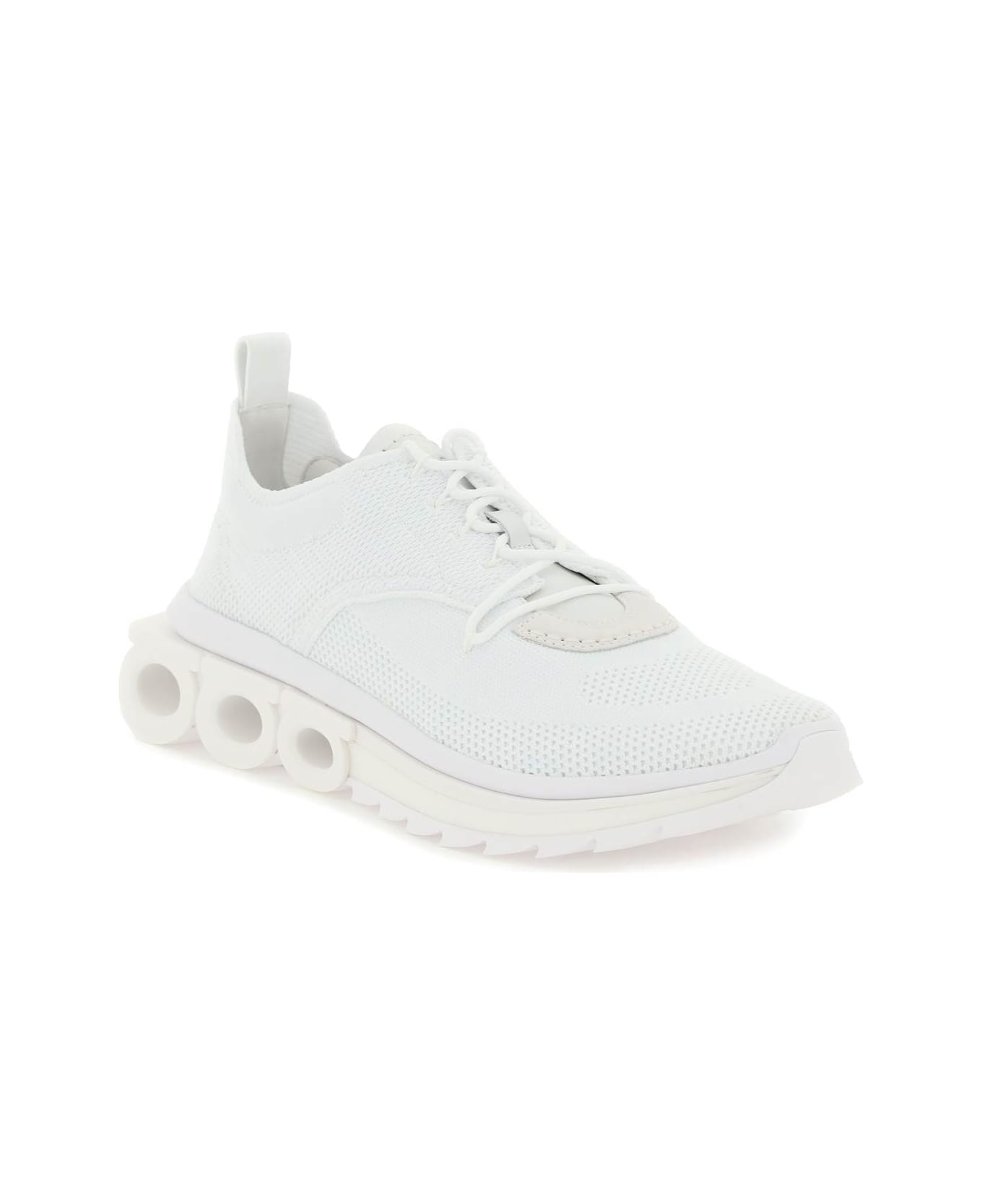 Ferragamo Running Sneakers - Bianco