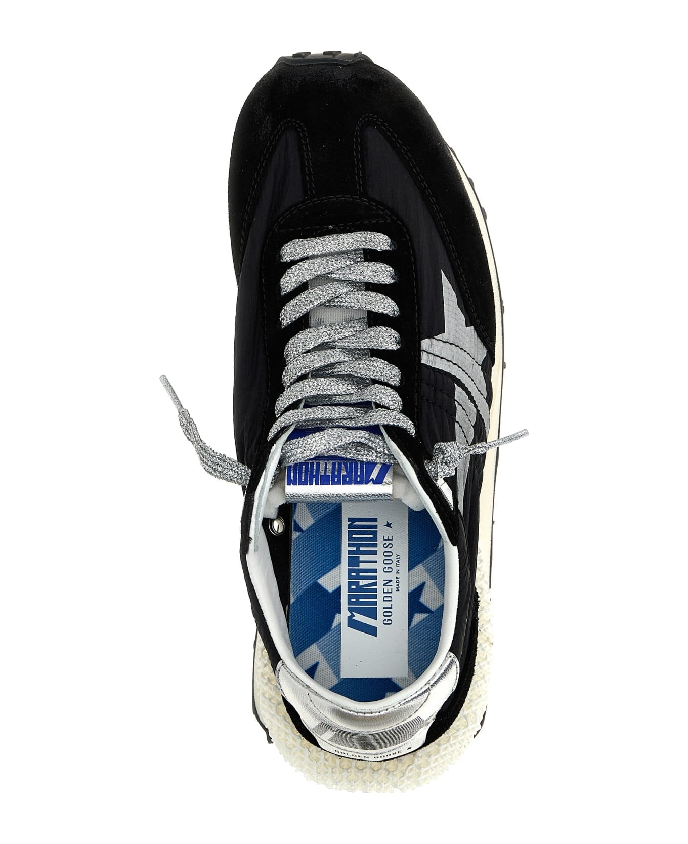 Golden Goose 'running Marathon M2000' Sneakers - BLACKSILVER