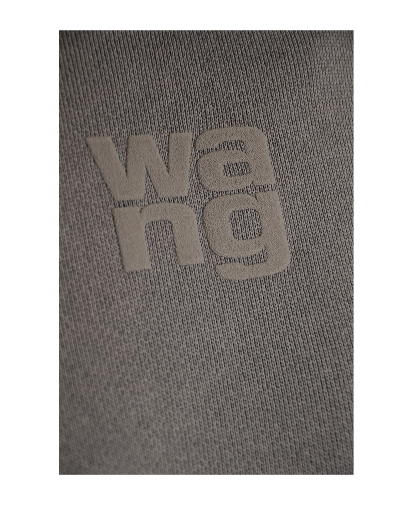Alexander Wang Logo Square Embossed Sweatshirt - ACID FOG