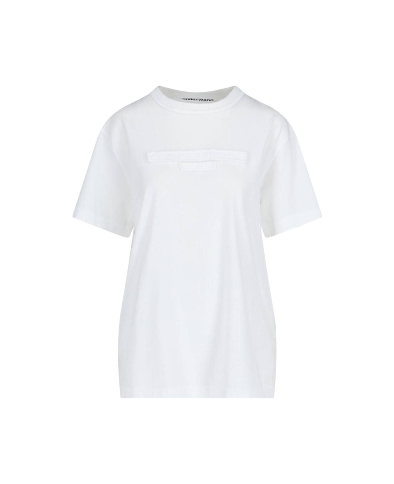 Alexander Wang Logo T-shirt - white