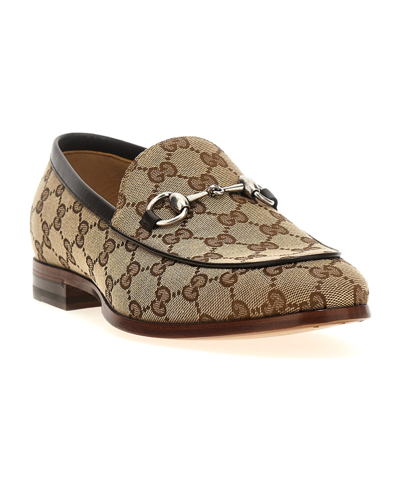 Gucci Moccasini 
morsetto
 - Beige-ebony/n.cocoa