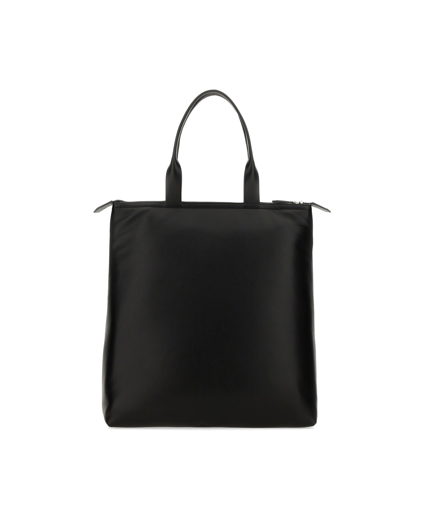 Dolce 
Gabbana Leather Shopping Bag - NERO