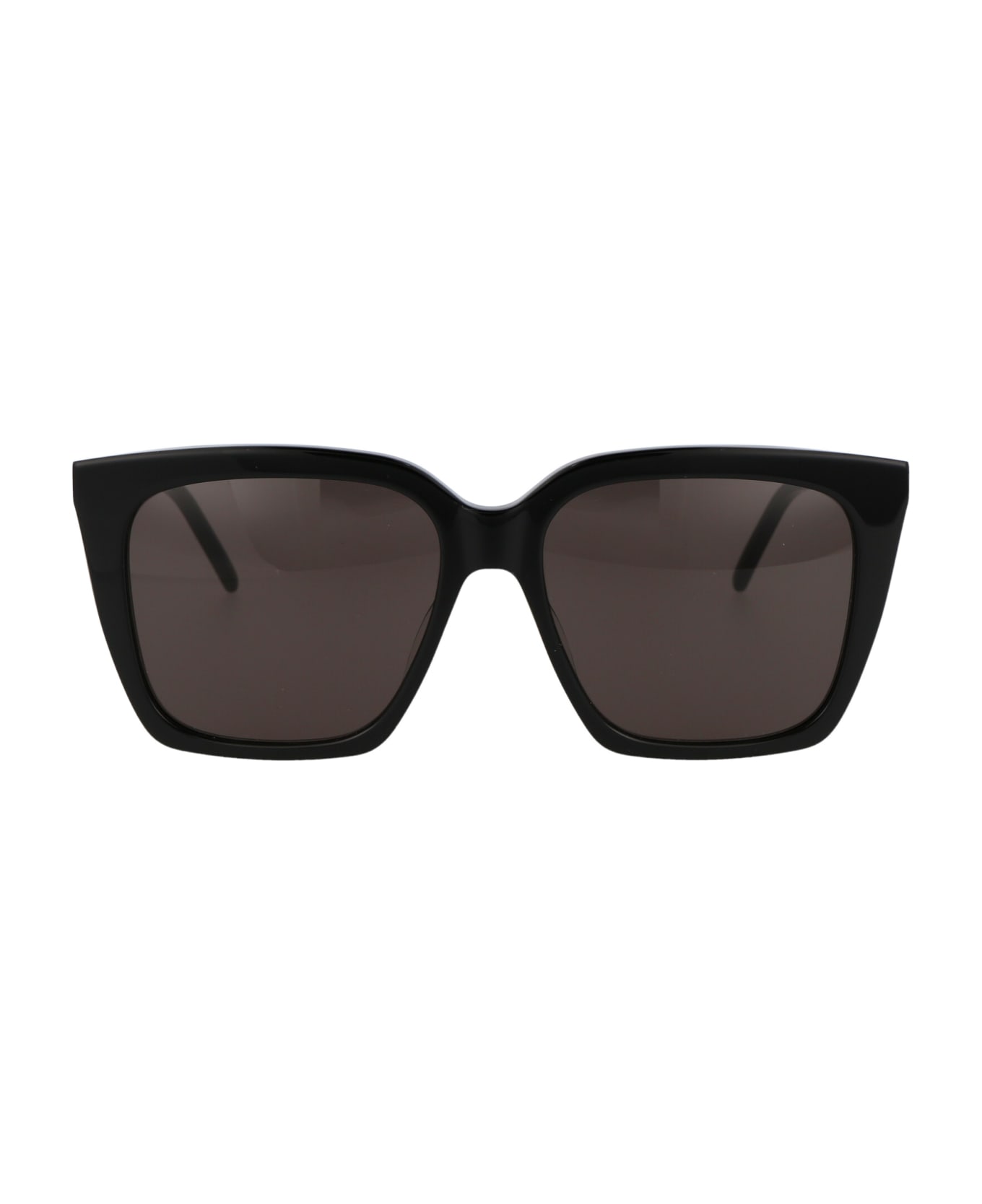 Saint Laurent Eyewear Sl M100 Sunglasses - 001 BLACK SILVER BLACK